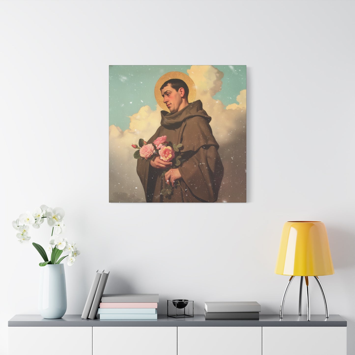 Saint Didacus of Alcala - Gallery Wrapped Canvas - Print - Religious Art for your Home - Catholic Art