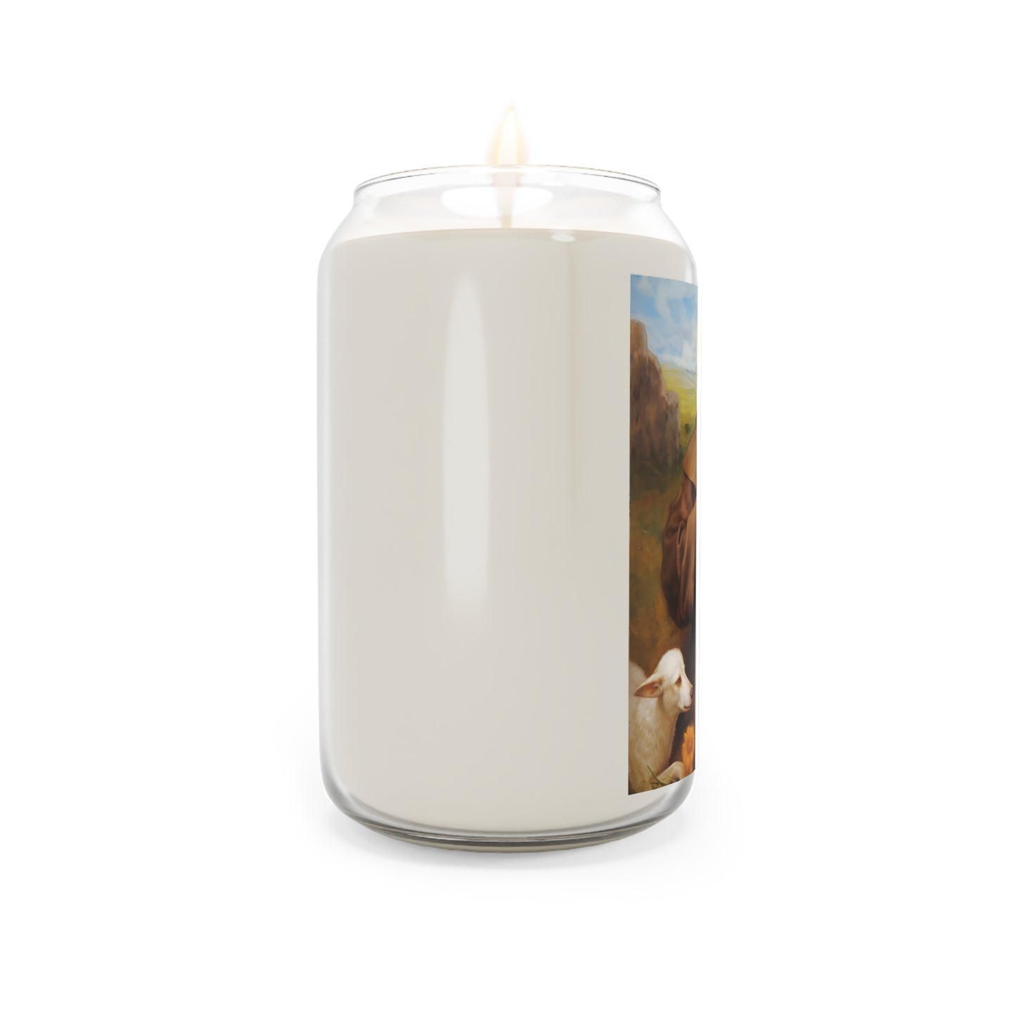 Saint Francis of Assisi - Scented Prayer Candle, 13.75oz - Tall Size - Religious Prayer Candle - Catholic Art