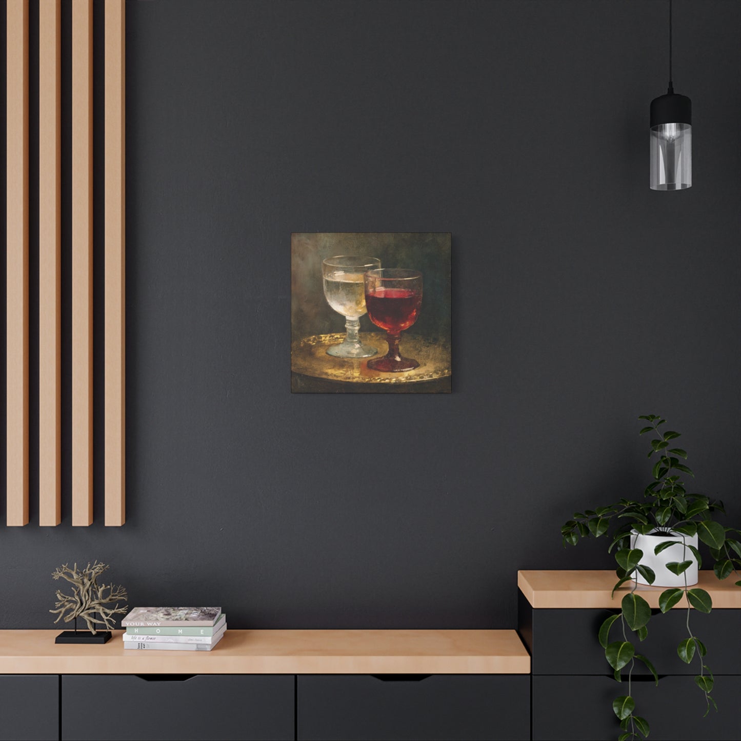 Cana and the Miracle of Abundance - Water into Wine - Gallery Wrapped Canvas - Print - Religious Art for your Home - Catholic Art Print
