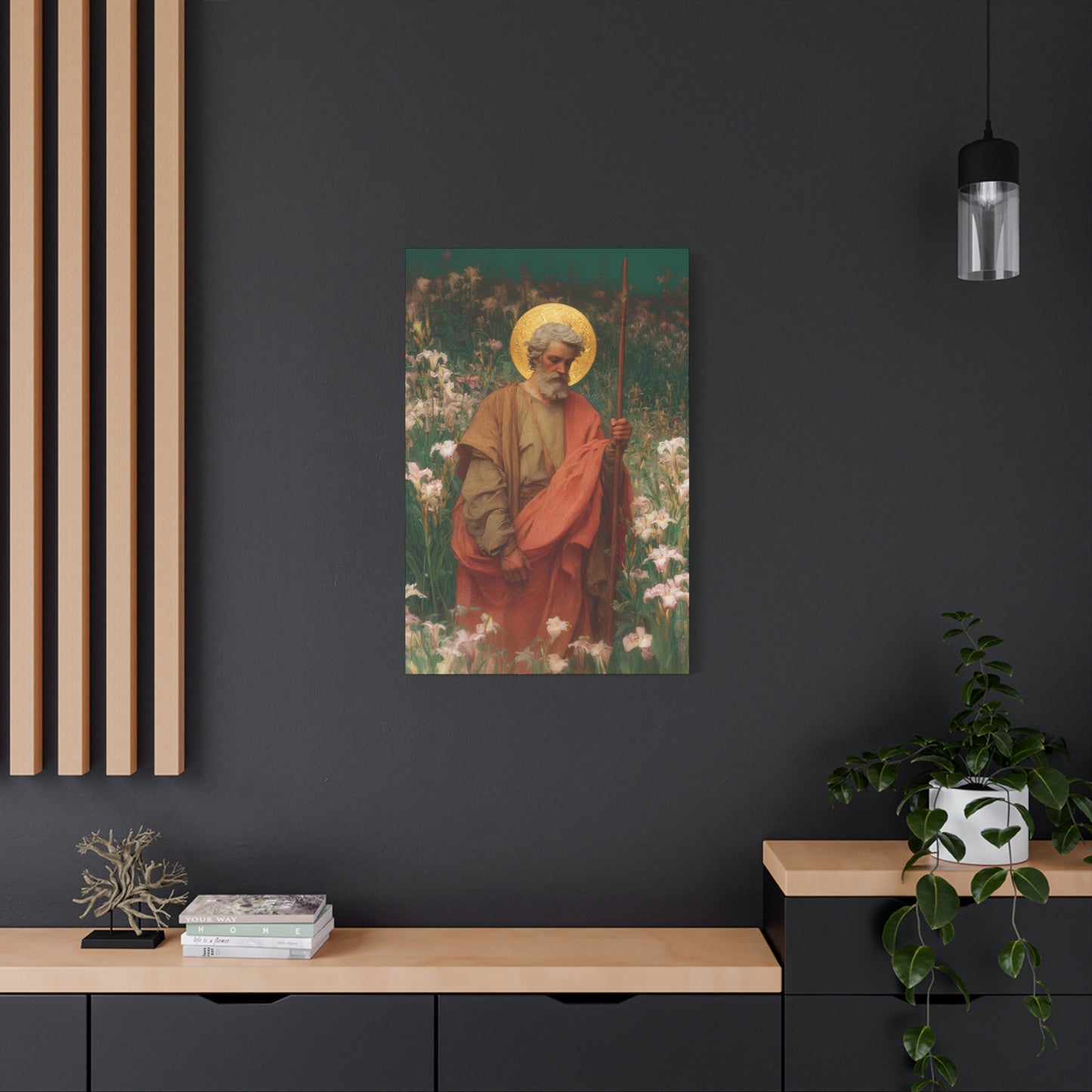 Saint James the Lesser -  Museum Wrapped Canvas - Sanctified Souls Print - Religious Art for your Home - Catholic Patron Saint Art