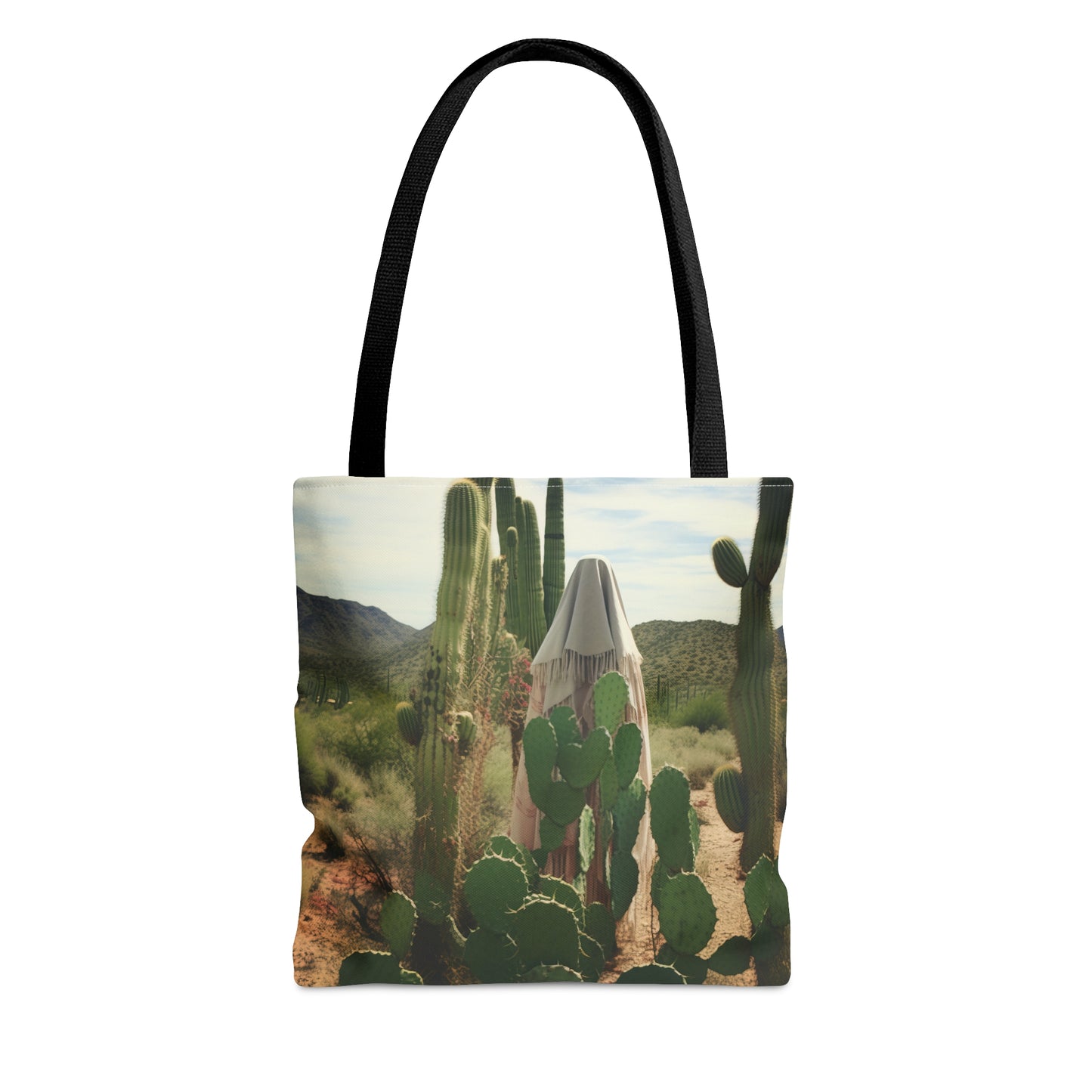 Saint Amma Syncletica Tote Bag - Catholic faith inspired carry-all purse - day to day bag - Desert Mothers Series