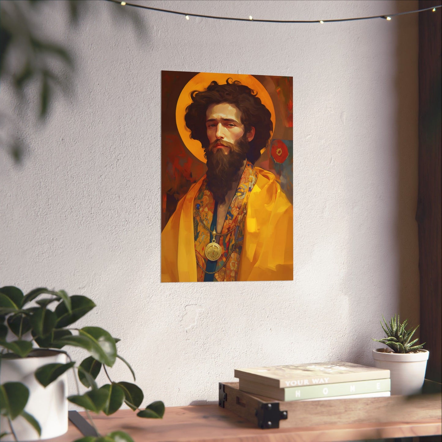 Saint James the Greater - Apostle - Sanctified Souls Print - Multiple Sizes - Premium Matte Vertical Posters