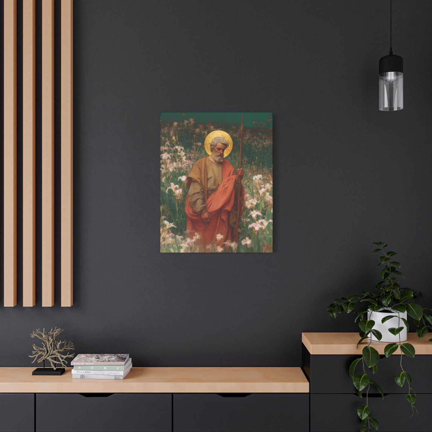 Saint James the Lesser -  Museum Wrapped Canvas - Sanctified Souls Print - Religious Art for your Home - Catholic Patron Saint Art