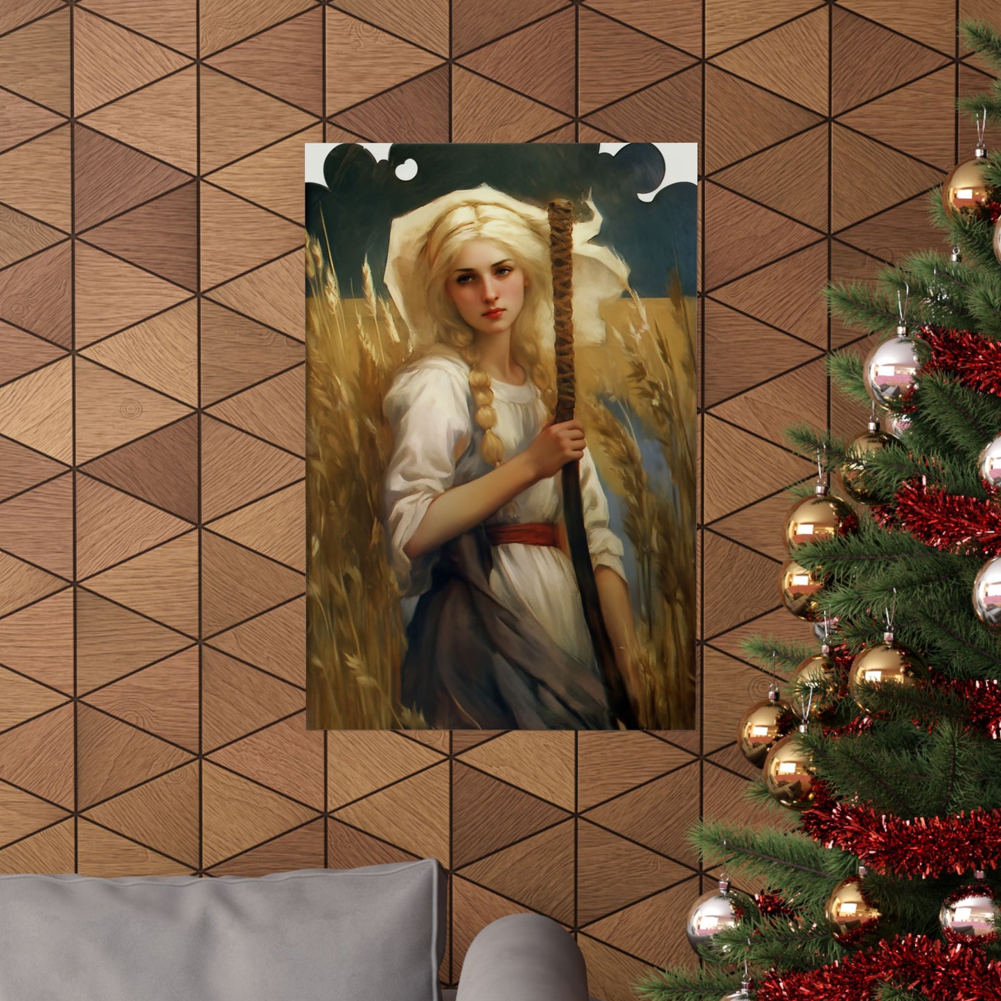 Saint Notburga Print - Sanctified Souls Print - Multiple Sizes - Premium Matte Vertical Posters