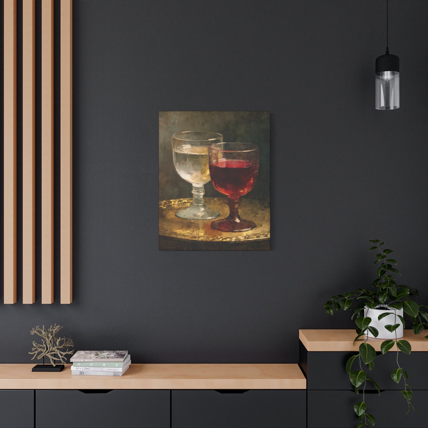 Cana and the Miracle of Abundance - Water into Wine - Gallery Wrapped Canvas - Print - Religious Art for your Home - Catholic Art Print