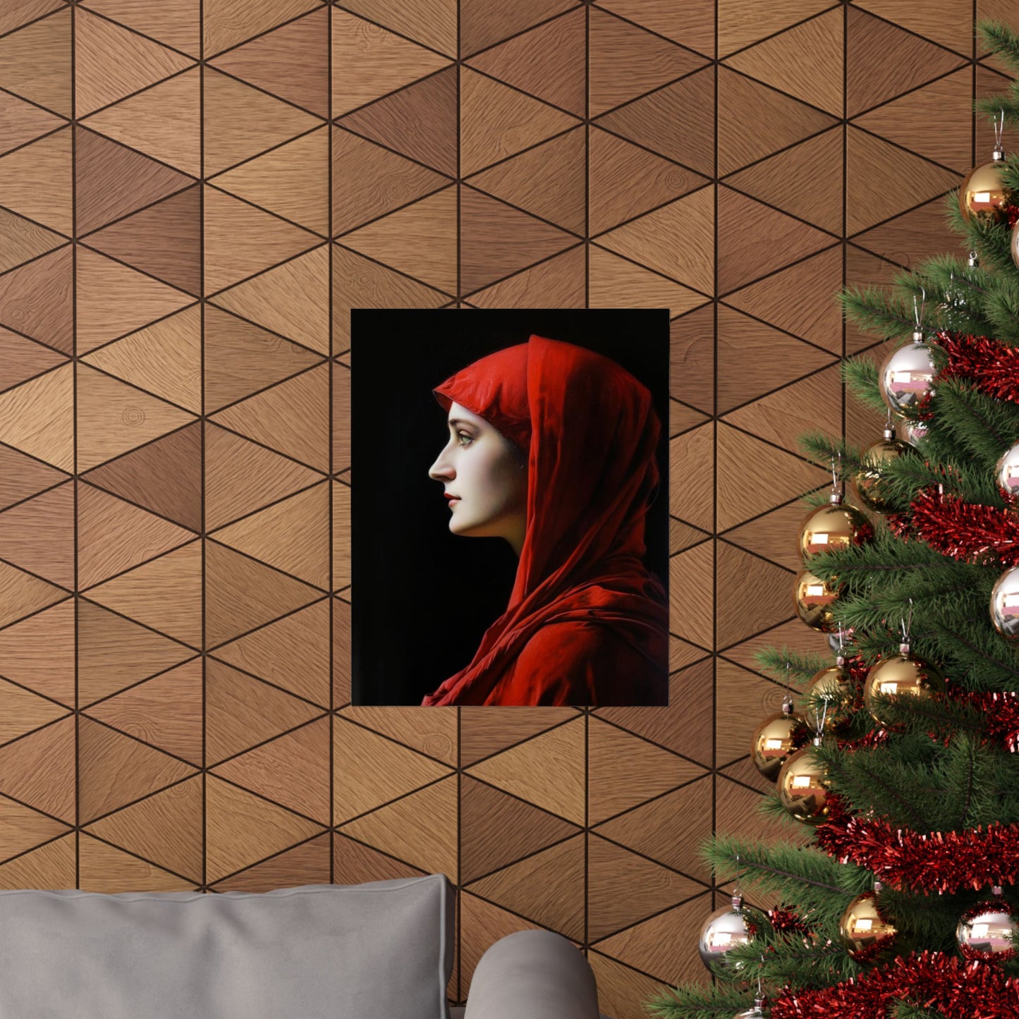 Saint Fabiola - Sanctified Souls Print - Multiple Sizes - Premium Matte Vertical Posters