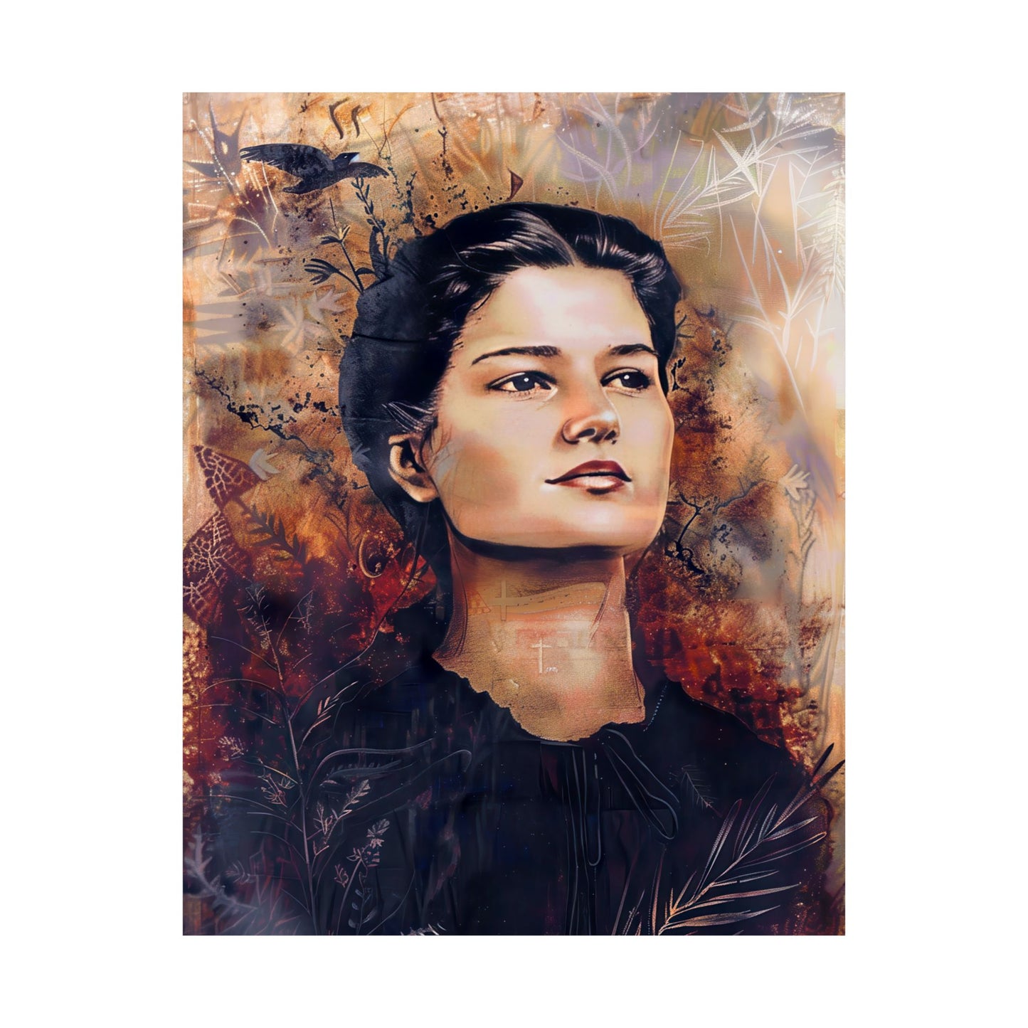 Blessed Pierina Morosini Poster Print - Sanctified Souls Print - Multiple Sizes - Premium Posters - Catholic Art for your home