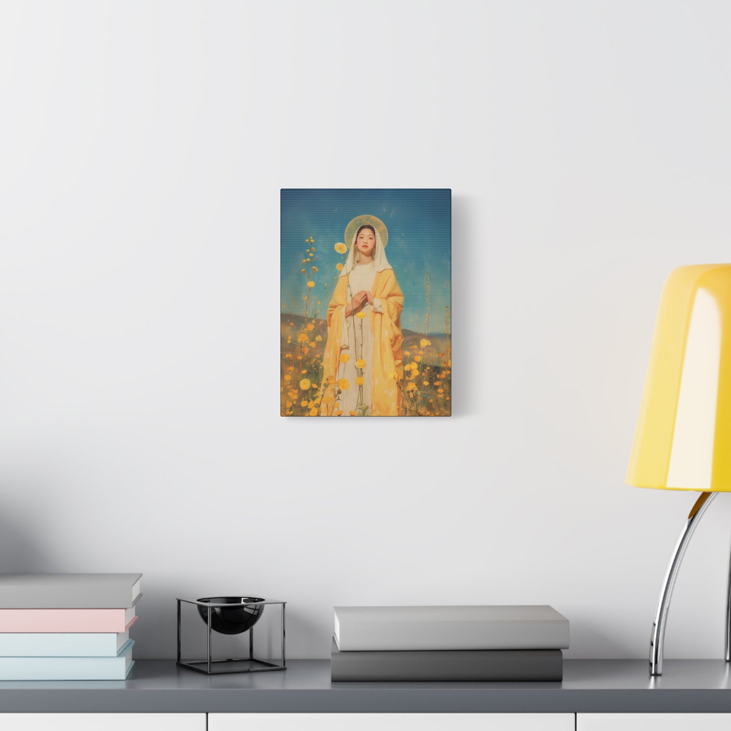 Saint Agatha Lin - Gallery Wrapped Canvas - Print - Religious Art for your Home - Catholic Art