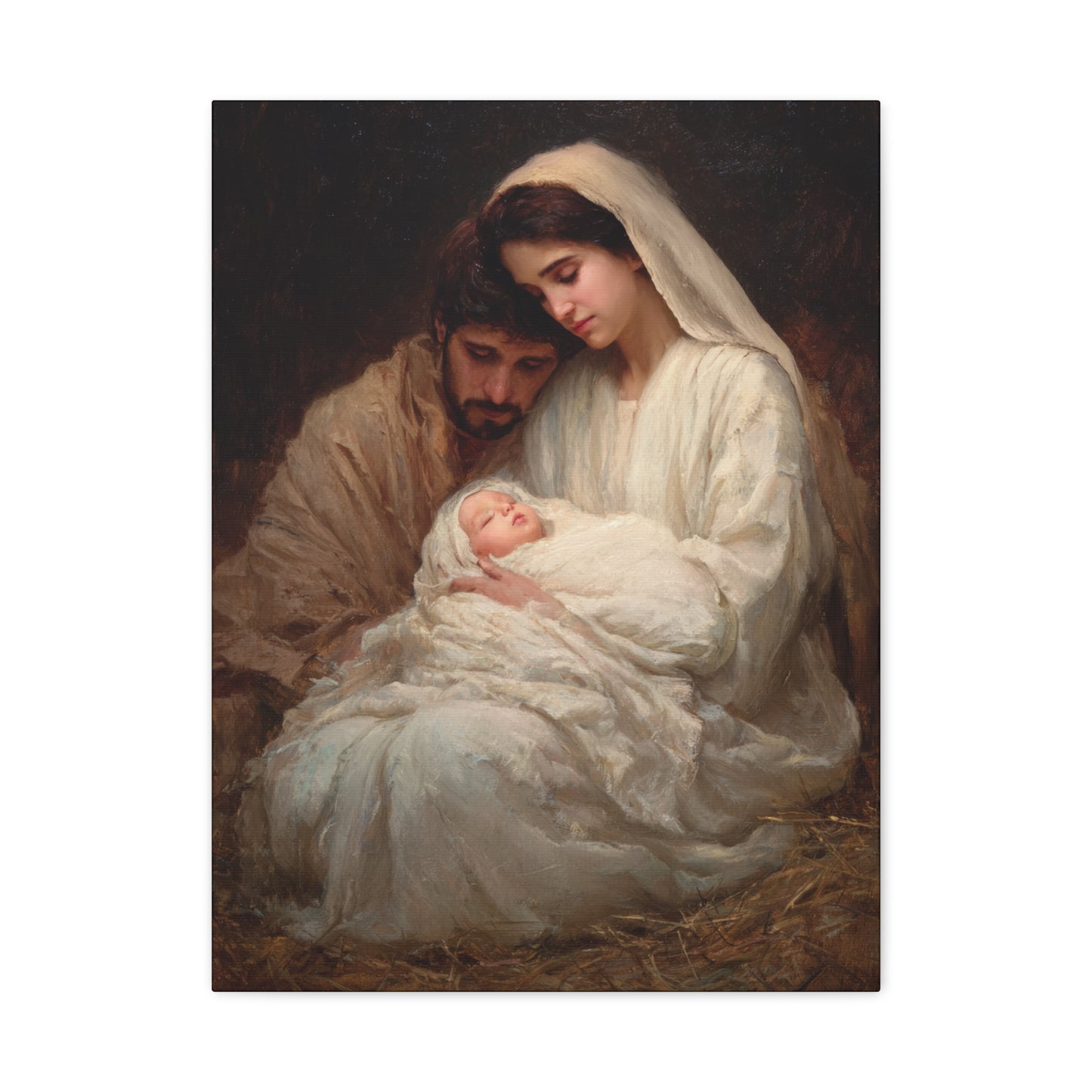 The Quiet Kingdom of the Holy Family - Gallery Wrapped Canvas - Print - Religious Art for your Home - Catholic