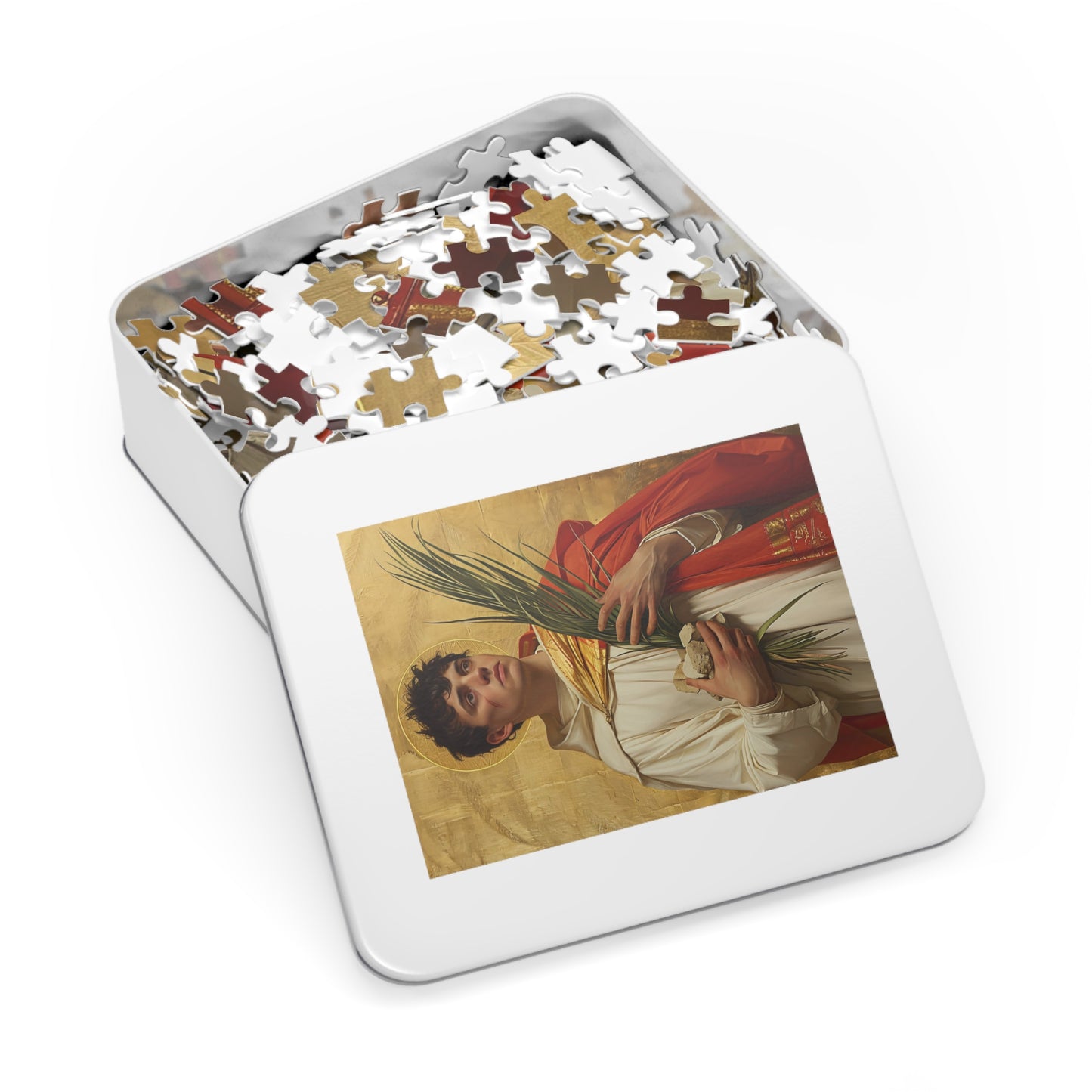 Saint Stephen - Puzzle and Keepsake Tin - Religious Jigsaw Puzzle (30, 110, 252, 500,1000-Piece) - Religious Puzzle