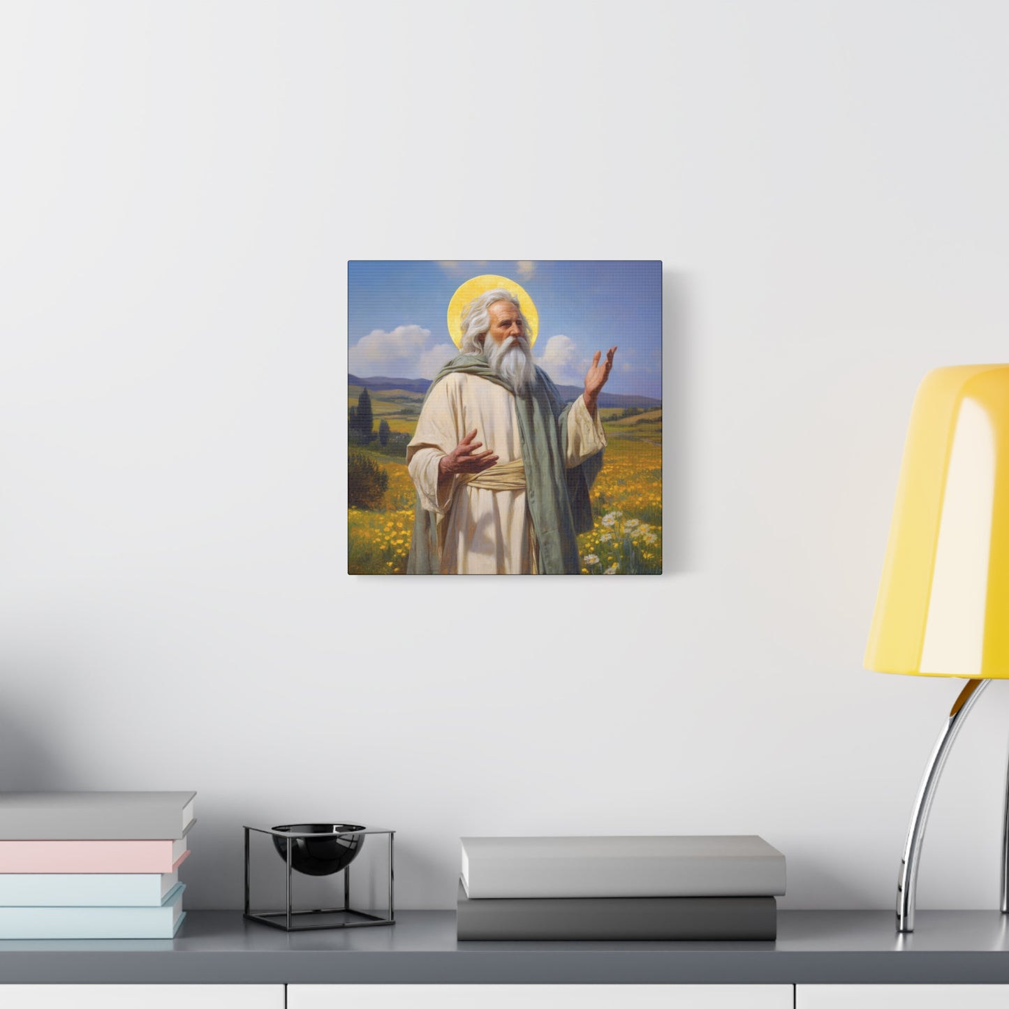Saint Hilary of Arles - Gallery Wrapped Canvas - Print - Religious Art for your Home - Catholic Art Print