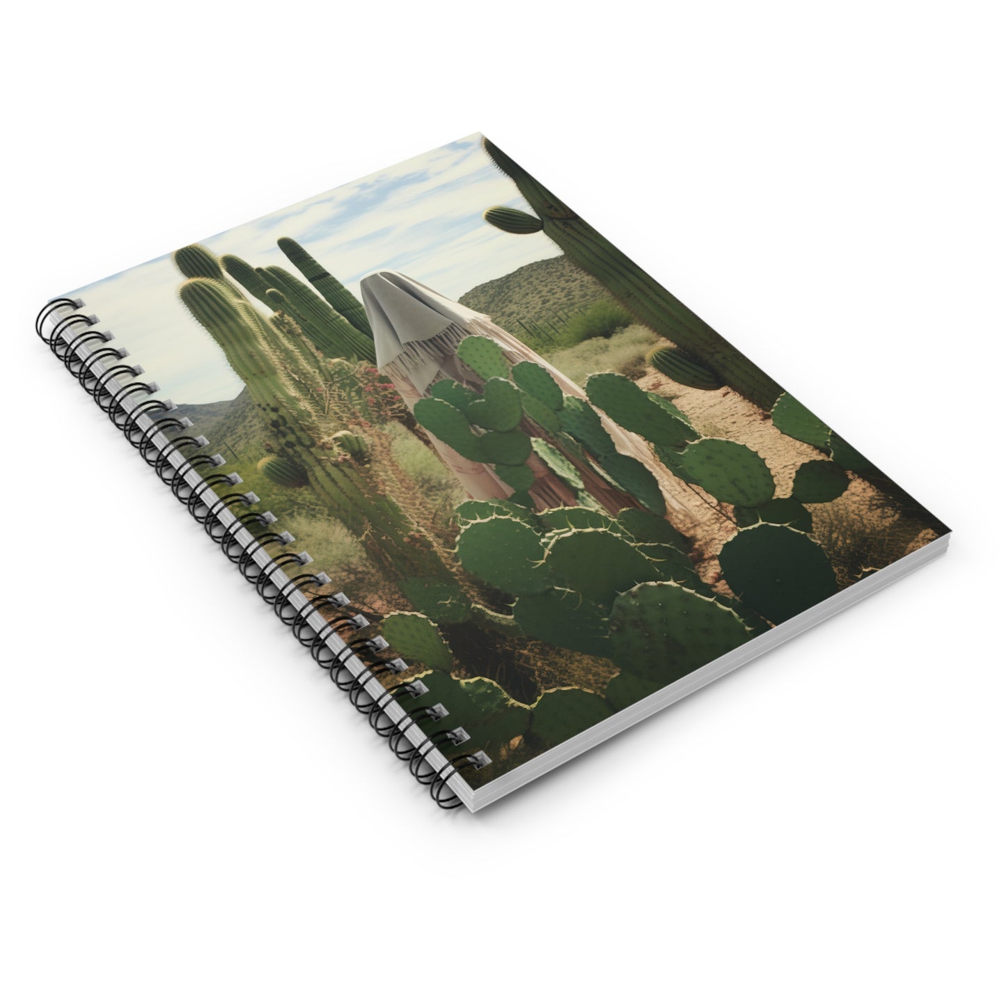 Saint Amma Syncletica Journal - Sanctified Souls Art - Religious Based Notebook - Spiral Notebook - Ruled Line