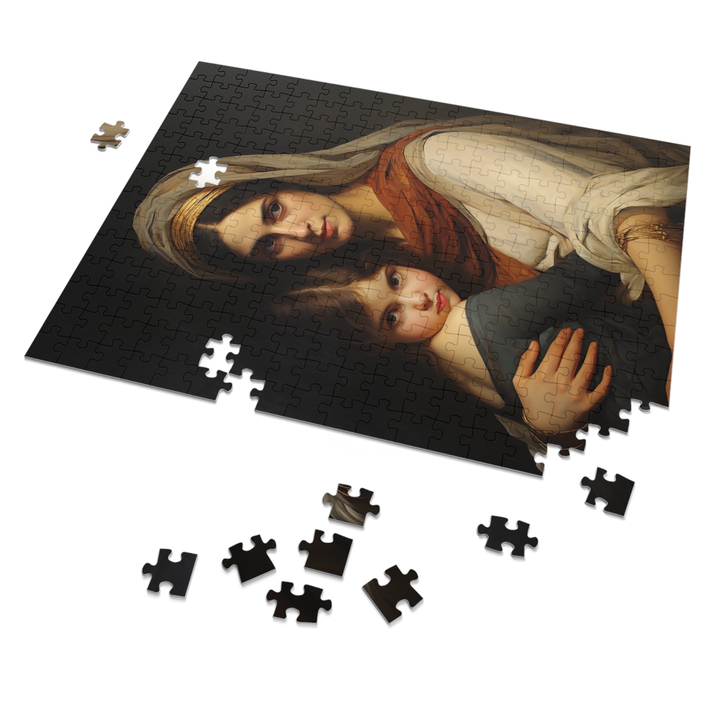 Saint Anne mother to Mary the Blessed Virgin - Puzzle and Keepsake Tin - Jigsaw Puzzle (30, 110, 252, 500,1000-Piece) - Religious Puzzle