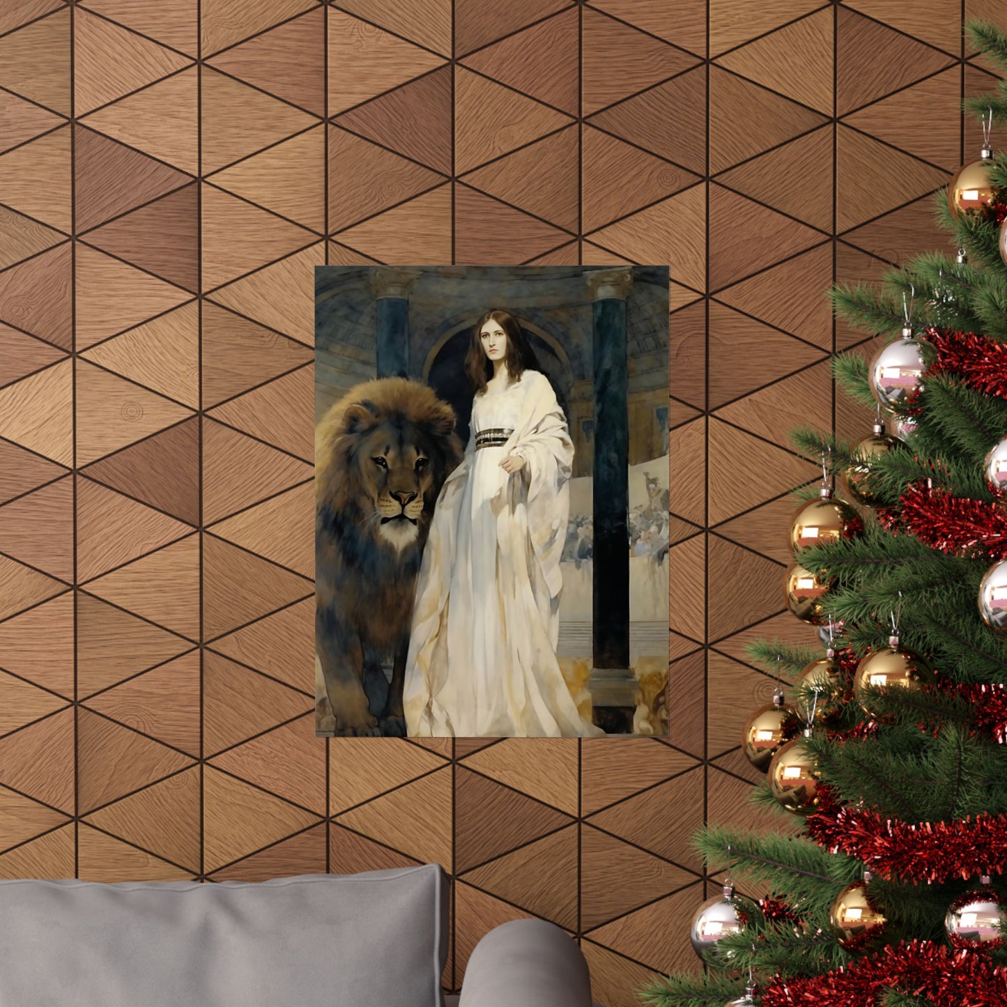 Saint Euphemia Print - Sanctified Souls Print - Multiple Sizes - Premium Matte Vertical Posters