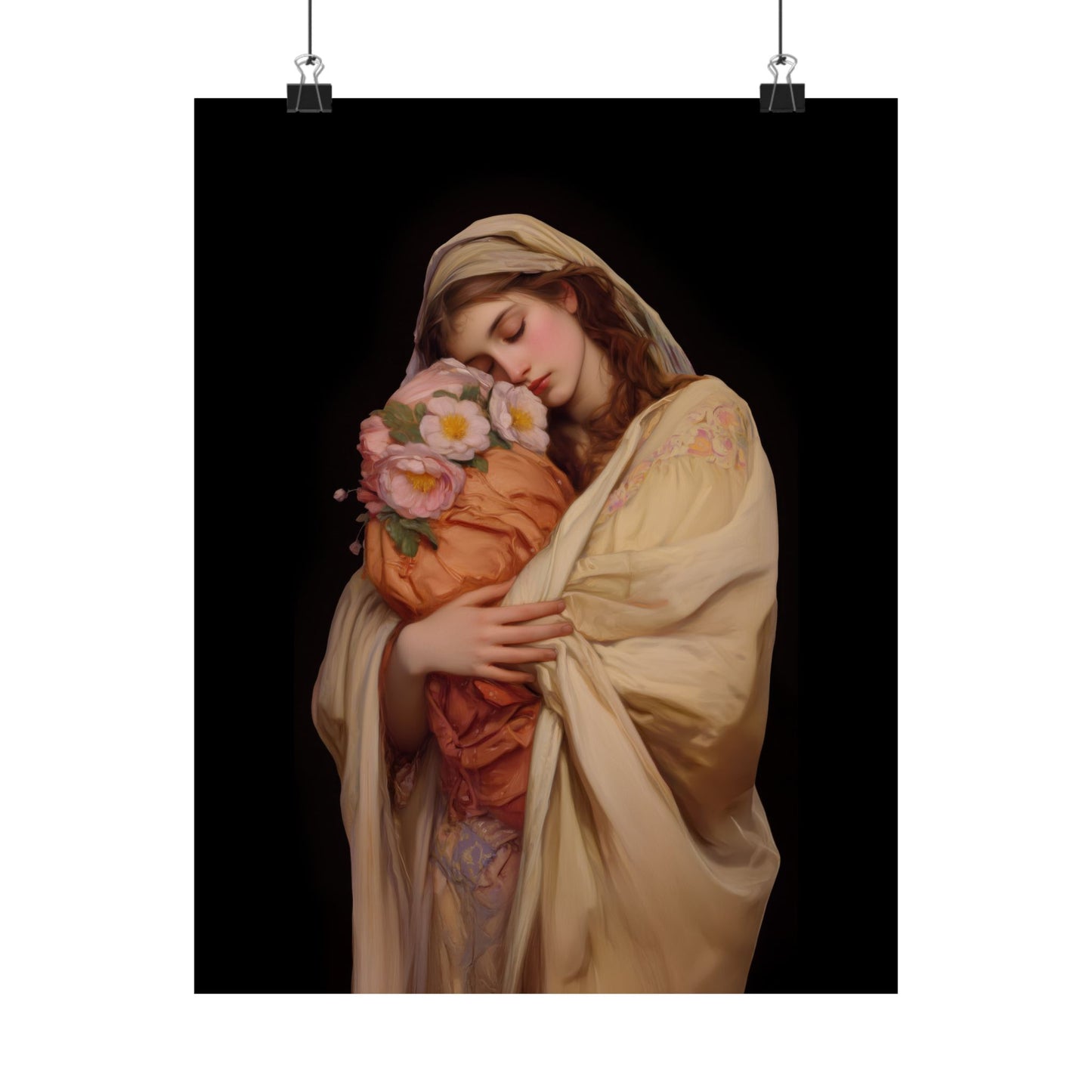 The Silent Cry of the Holy Innocents - The Feast of the Holy Innocents - Multiple Sizes - Premium Posters - Catholic Art - Christian