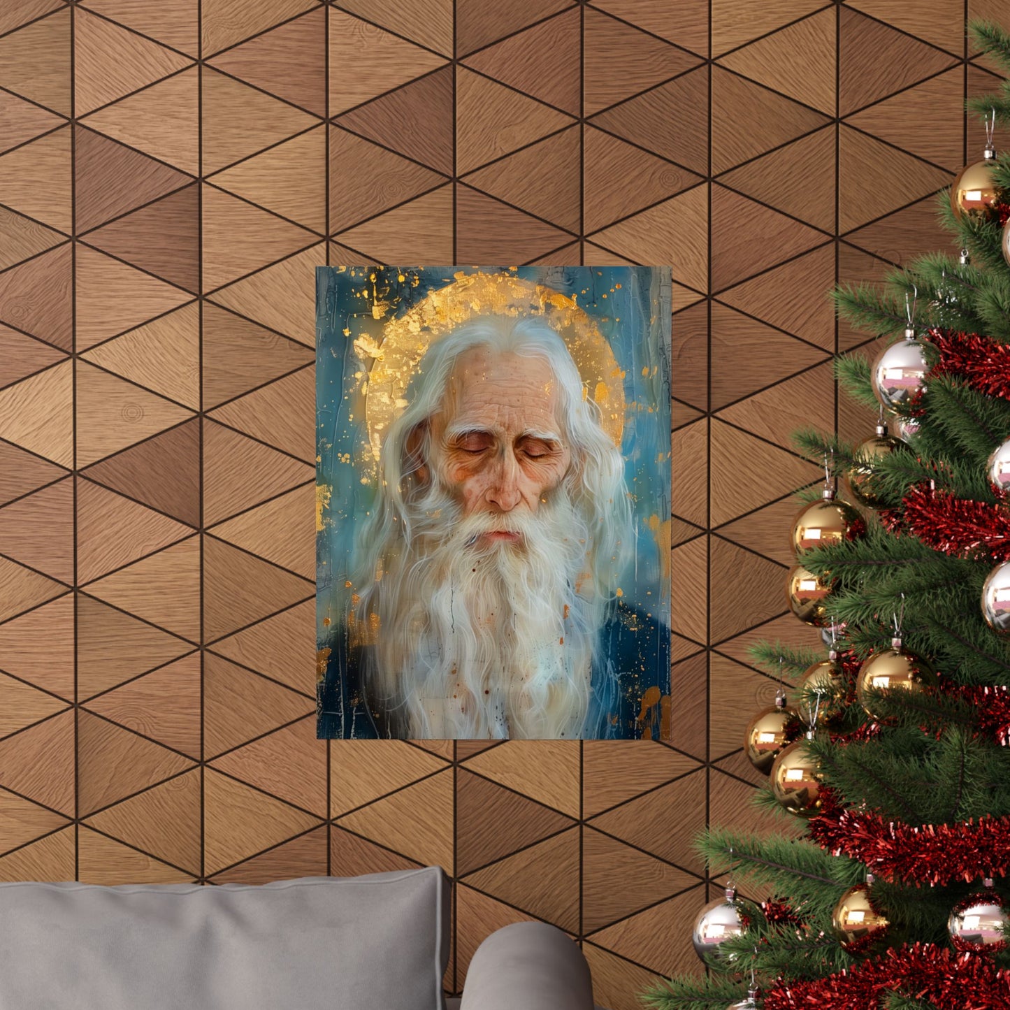 Saint Paul the Simple Print - Sanctified Souls Print - Multiple Sizes - Premium Matte Vertical Posters - Catholic Saint Art - Home decor