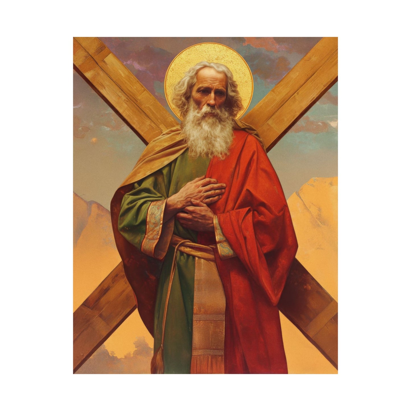 Copy of Copy of Saint John the Apostle - Sanctified Souls Print - Multiple Sizes - Premium Matte Vertical Posters