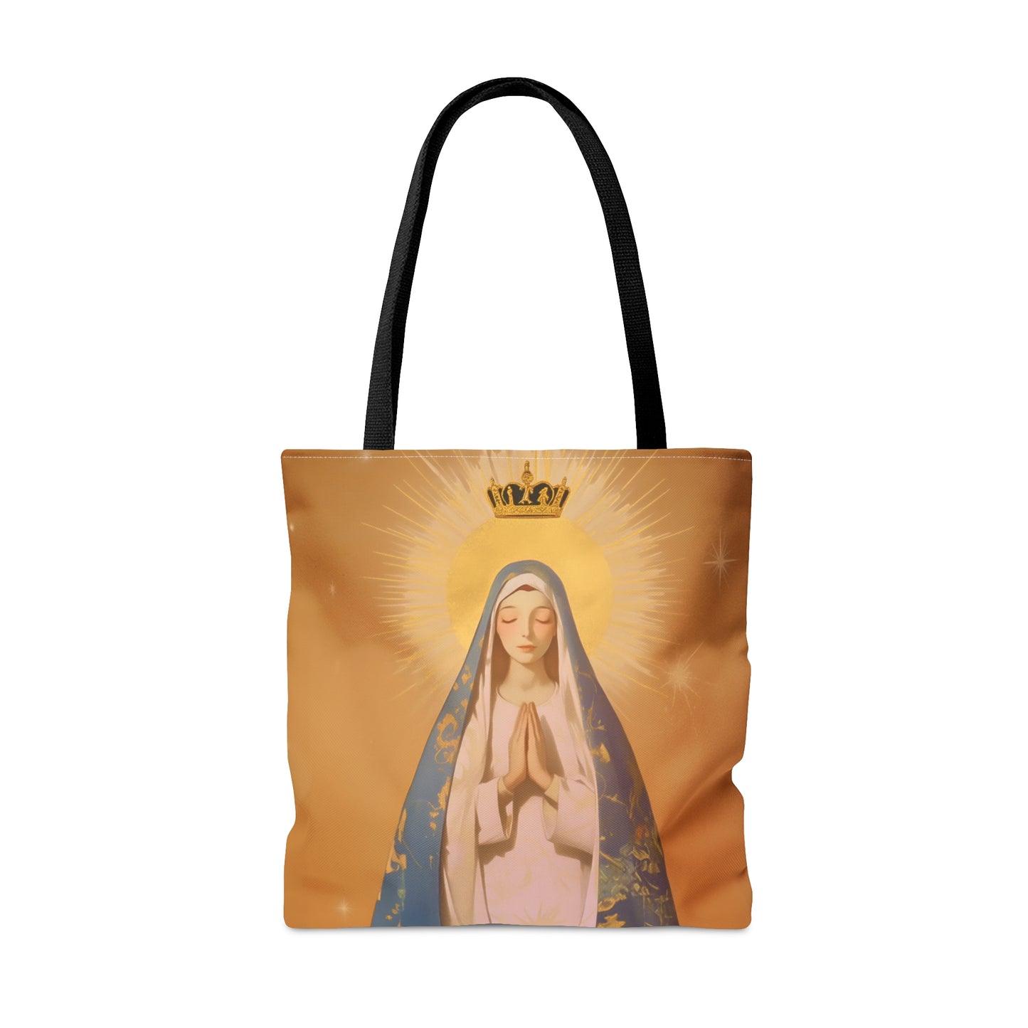 Eternal Glory : Mary's Coronation in Heaven Tote Bag - Large Medium Small Faith Art Bag - Catholic Faith Purse - Religious