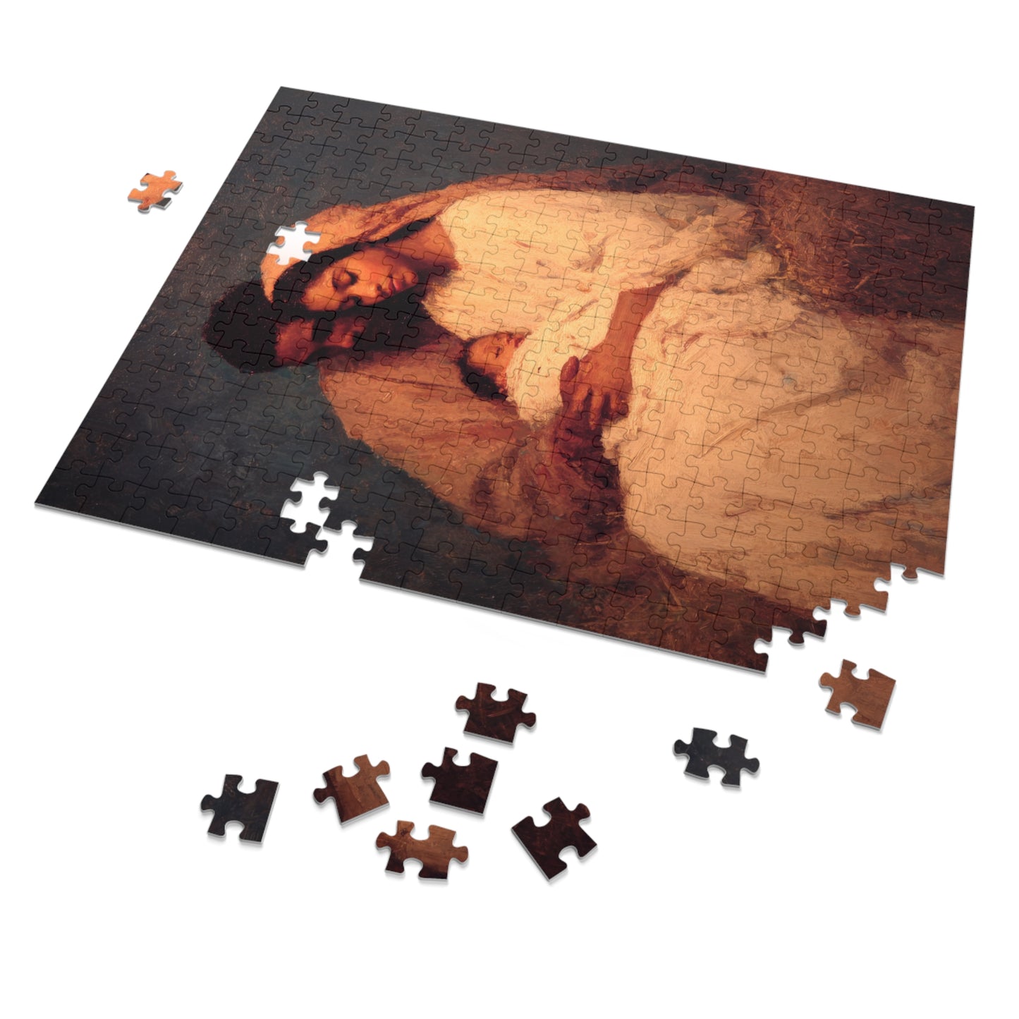 Love Made Visible in the Holy Family - Puzzle & Keepsake Tin - Religious Jigsaw Puzzle (30, 110, 252, 500,1000-Piece)