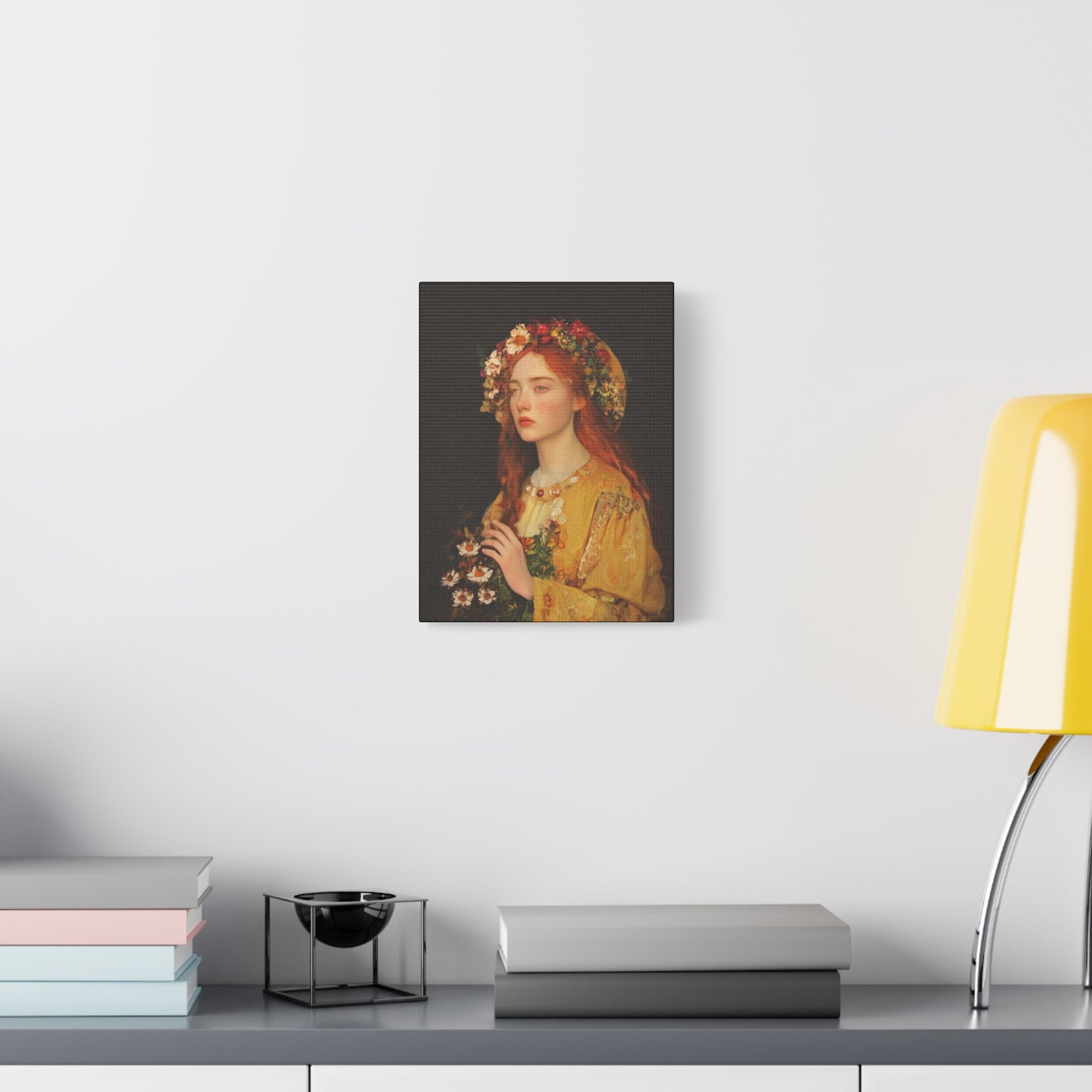 Radiance of Repentance - Mary Magdalene's Renewal - Museum Wrapped Canvas - Print - Religious Art for your Home - Prayer Room - Catholic