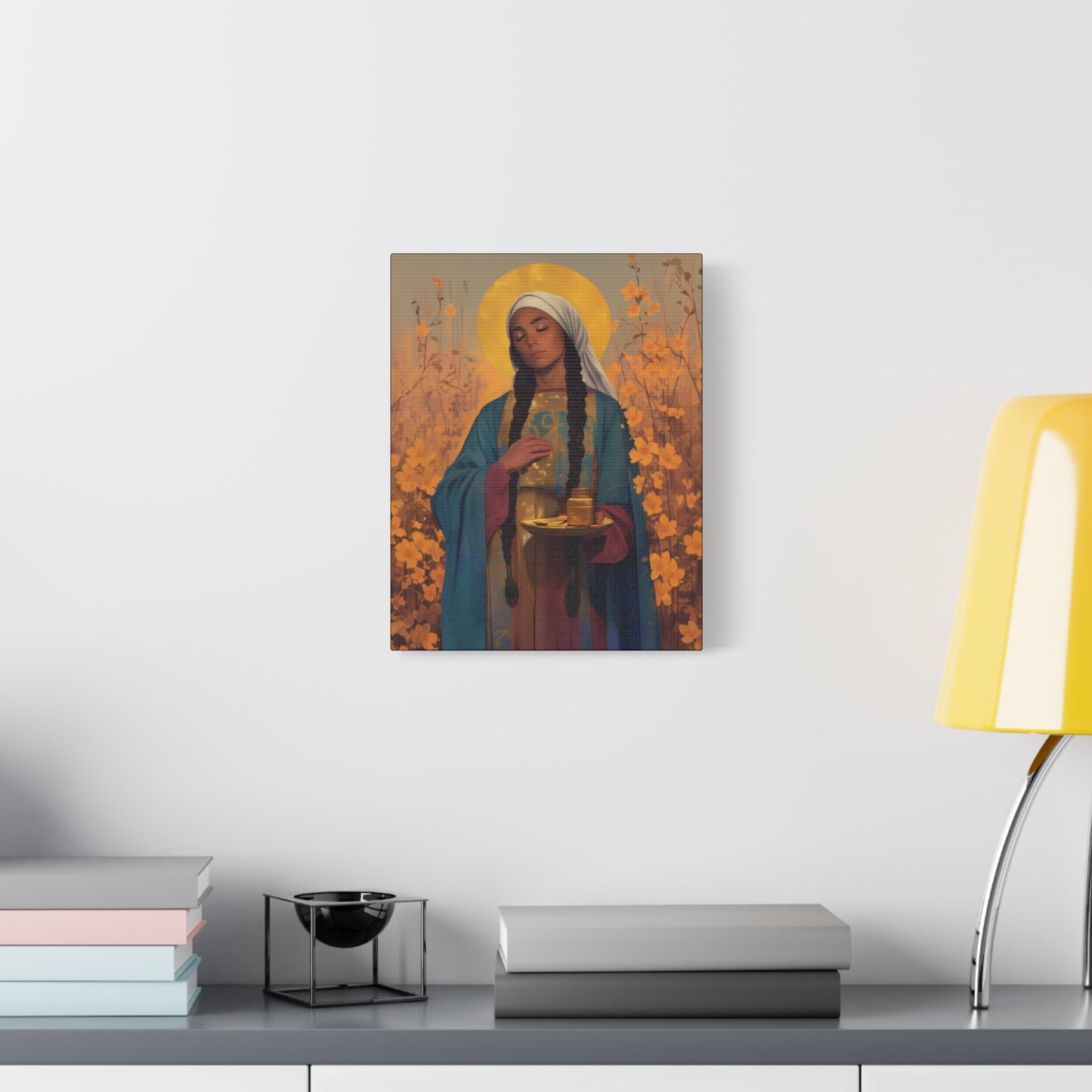 Saint Hermione of Ephesus - Gallery Wrapped Canvas - Print - Religious Art for your Home - Catholic Art Print