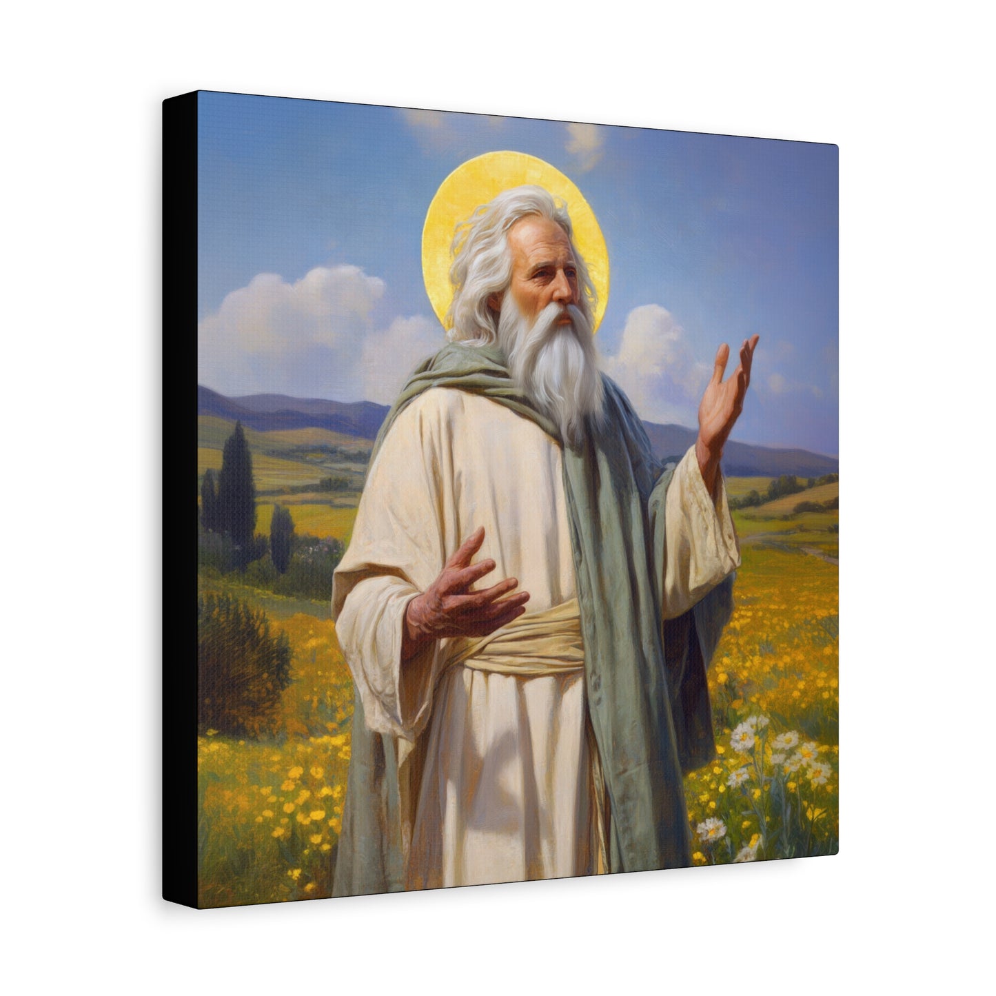 Saint Hilary of Arles - Gallery Wrapped Canvas - Print - Religious Art for your Home - Catholic Art Print