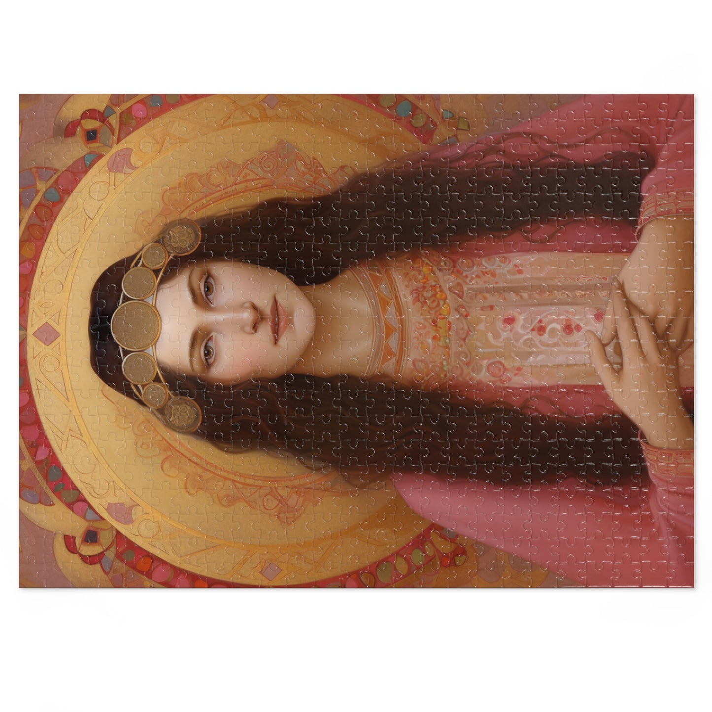 Saint Apollonia - Puzzle and Keepsake Tin - Religious Jigsaw Puzzle (30, 110, 252, 500,1000-Piece) - Religious Puzzle