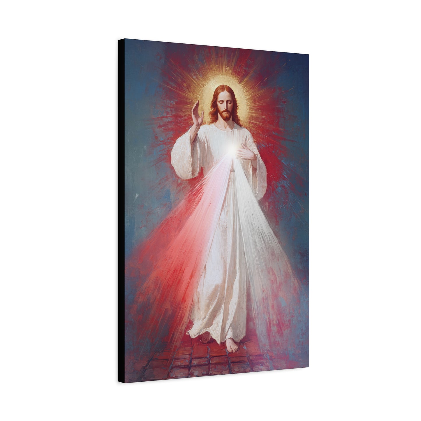 The Divine Mercy - Our Lord Jesus Christ - Gallery Wrapped Canvas - Print - Religious Art for your Home - Catholic