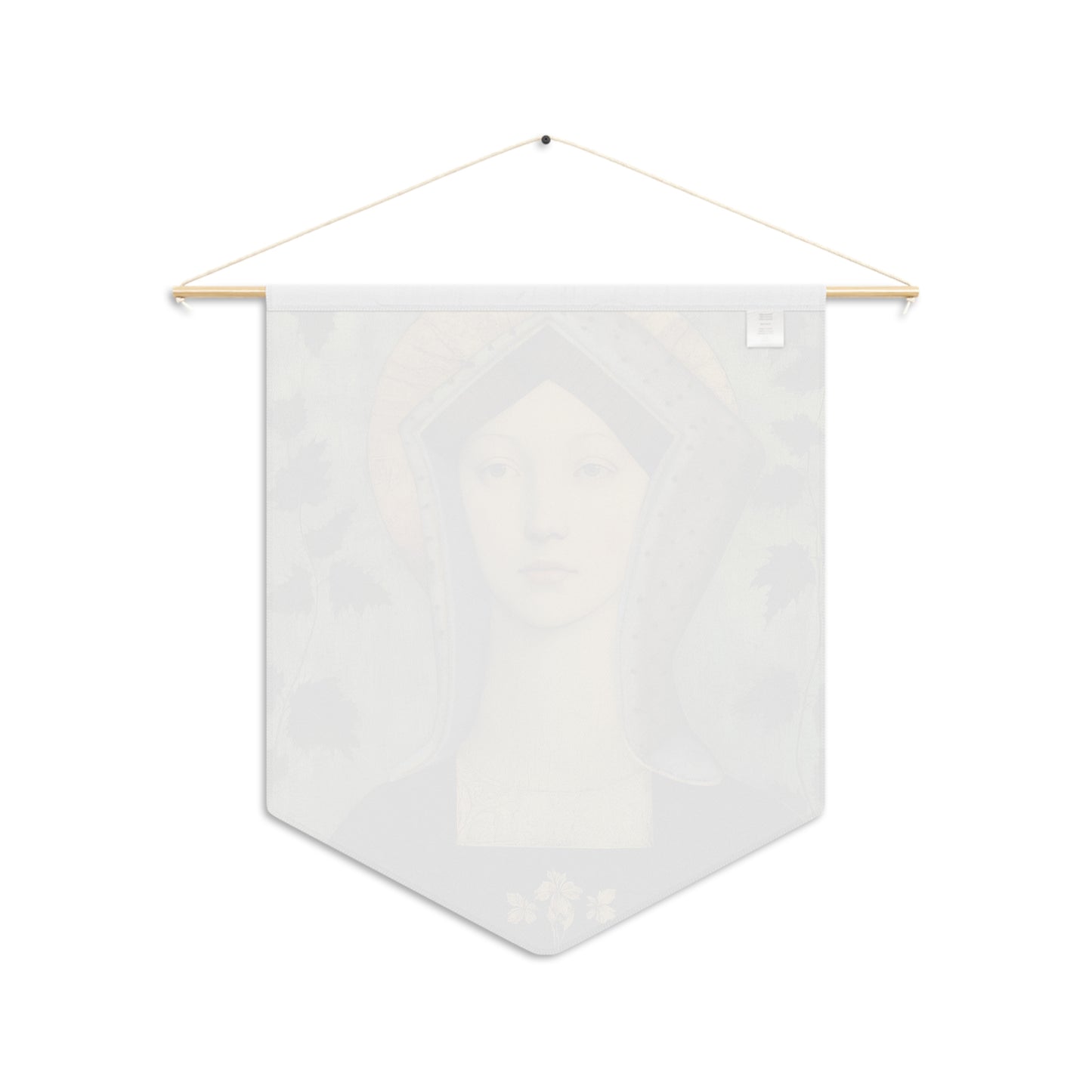 Blessed Margaret Pole - Pennant / Banner / Wall Hanging - Prayer room art - Catholic Home - 18" x 21" - Catholic English Saint Art