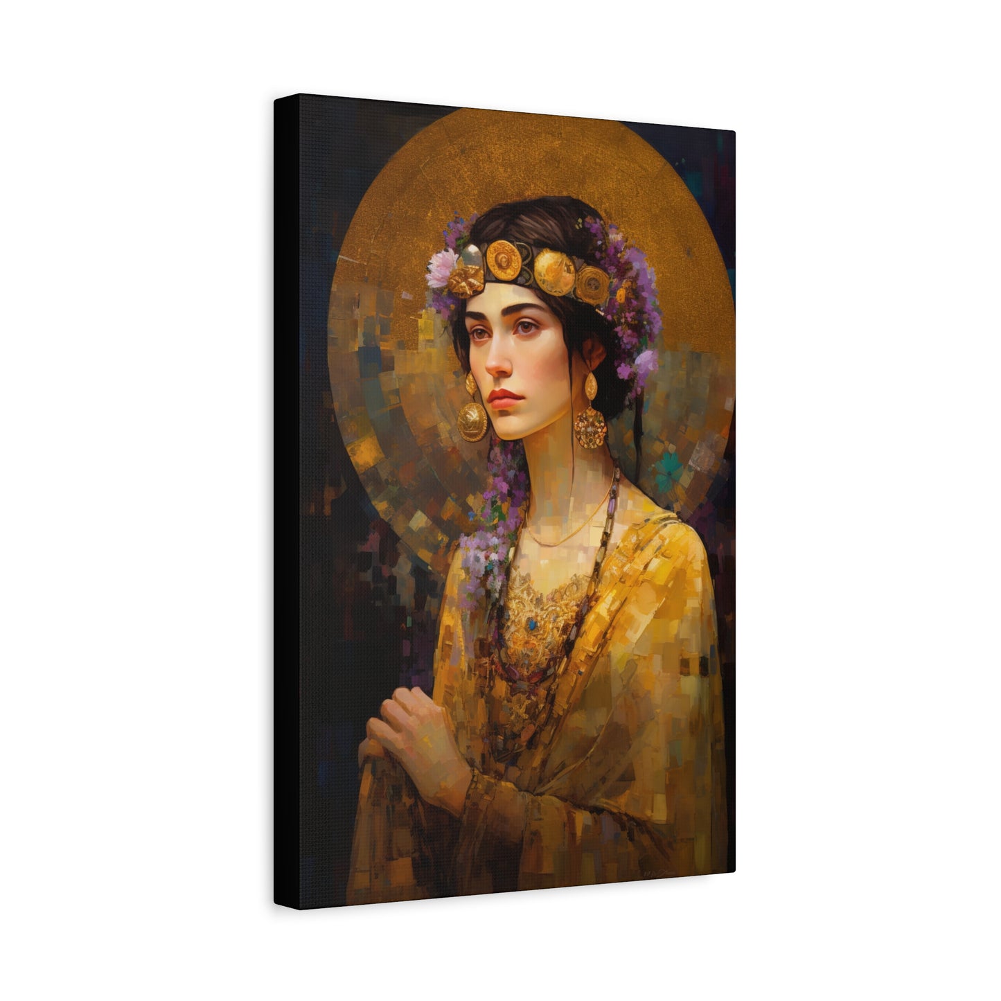 Saint Lydia Purpuraria Canvas Print - Multiple Sizes - Catholic Home art - Museum Wrapped Canvas - Sanctified Souls Print