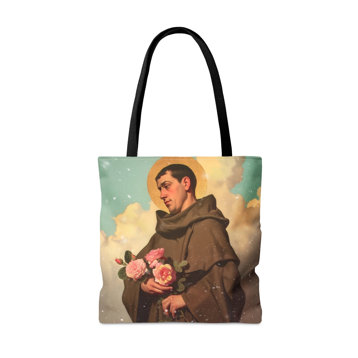 Saint Didacus of Alcala - Tote Bag - Large Medium Small Faith Art Bag - Catholic Faith Purse