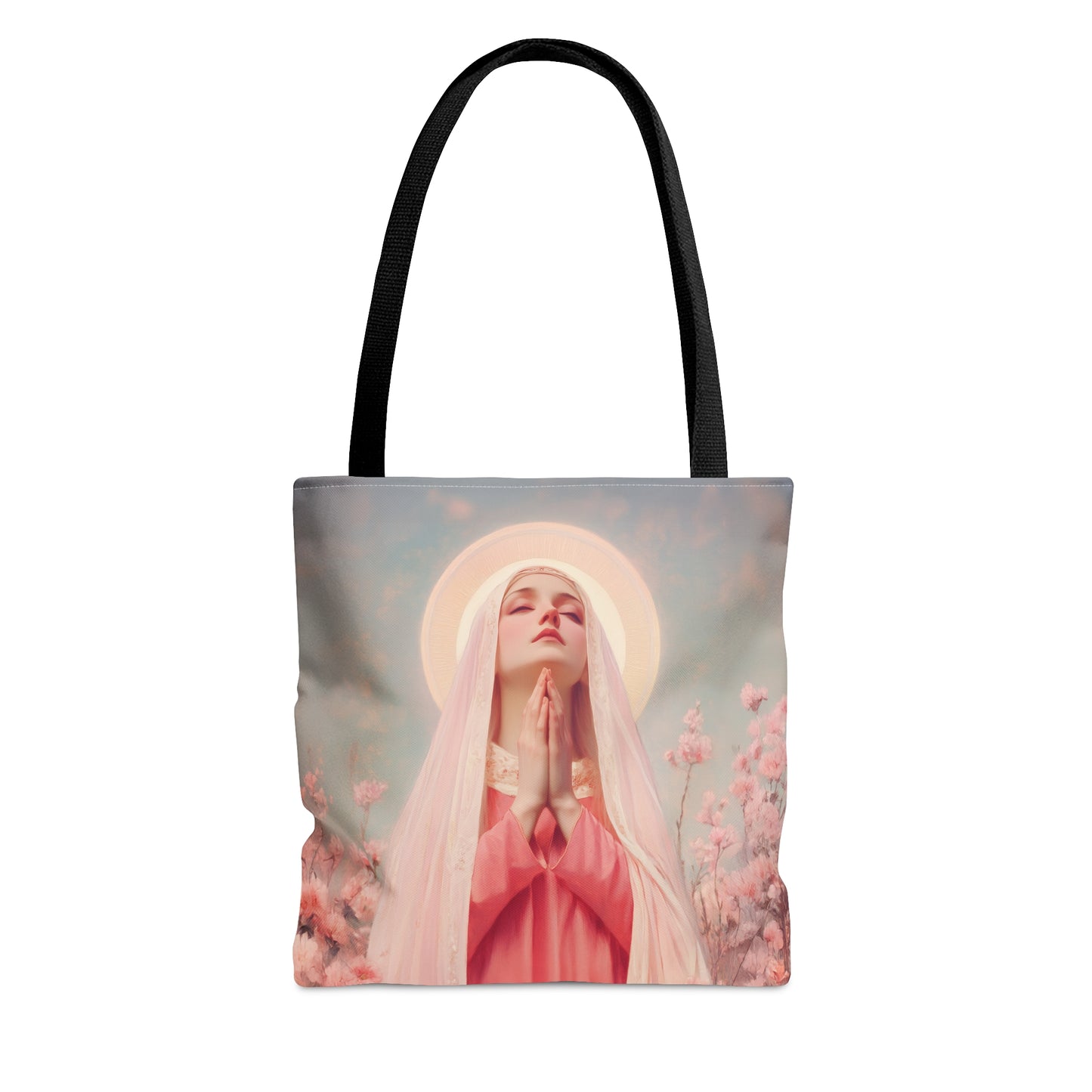Saint Illuminata - Tote Bag - Large Medium Small Faith Art Bag - Catholic Faith Purse