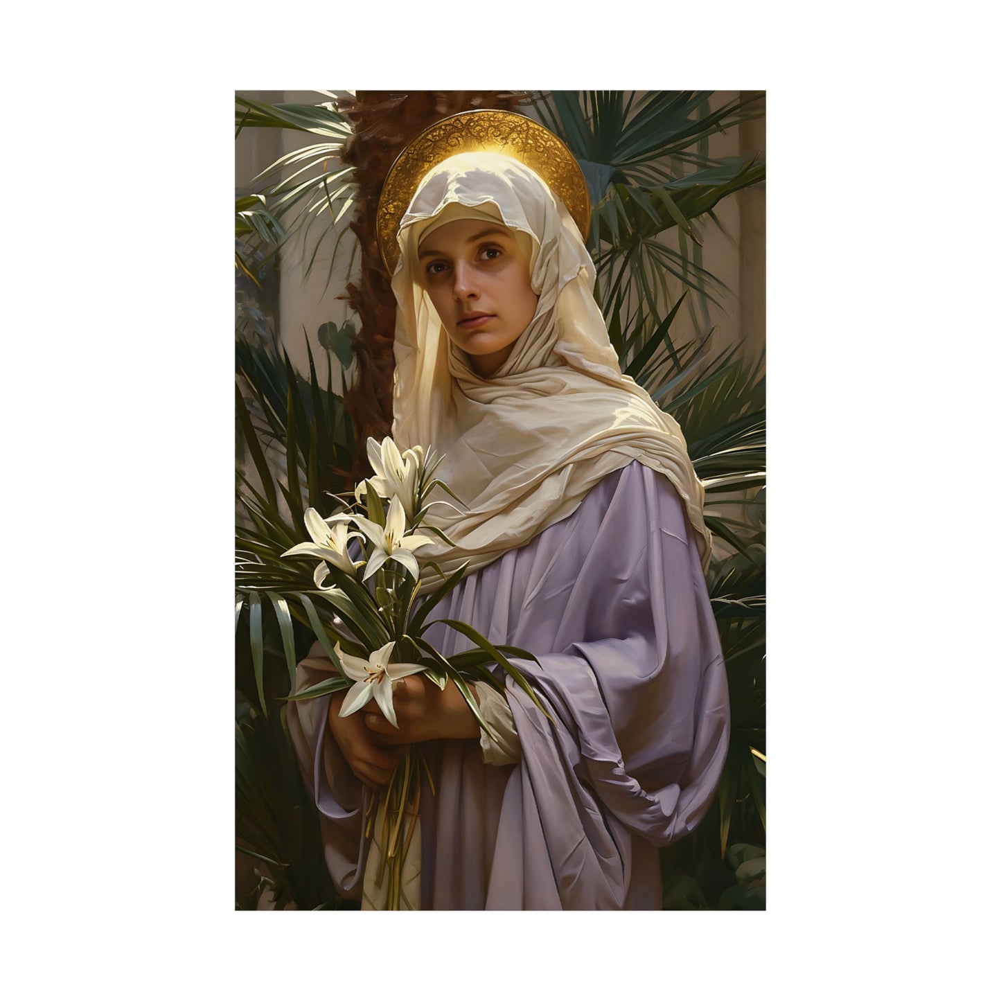 Saint Adele - Sanctified Souls Print - Multiple Sizes - Premium Matte Vertical Posters