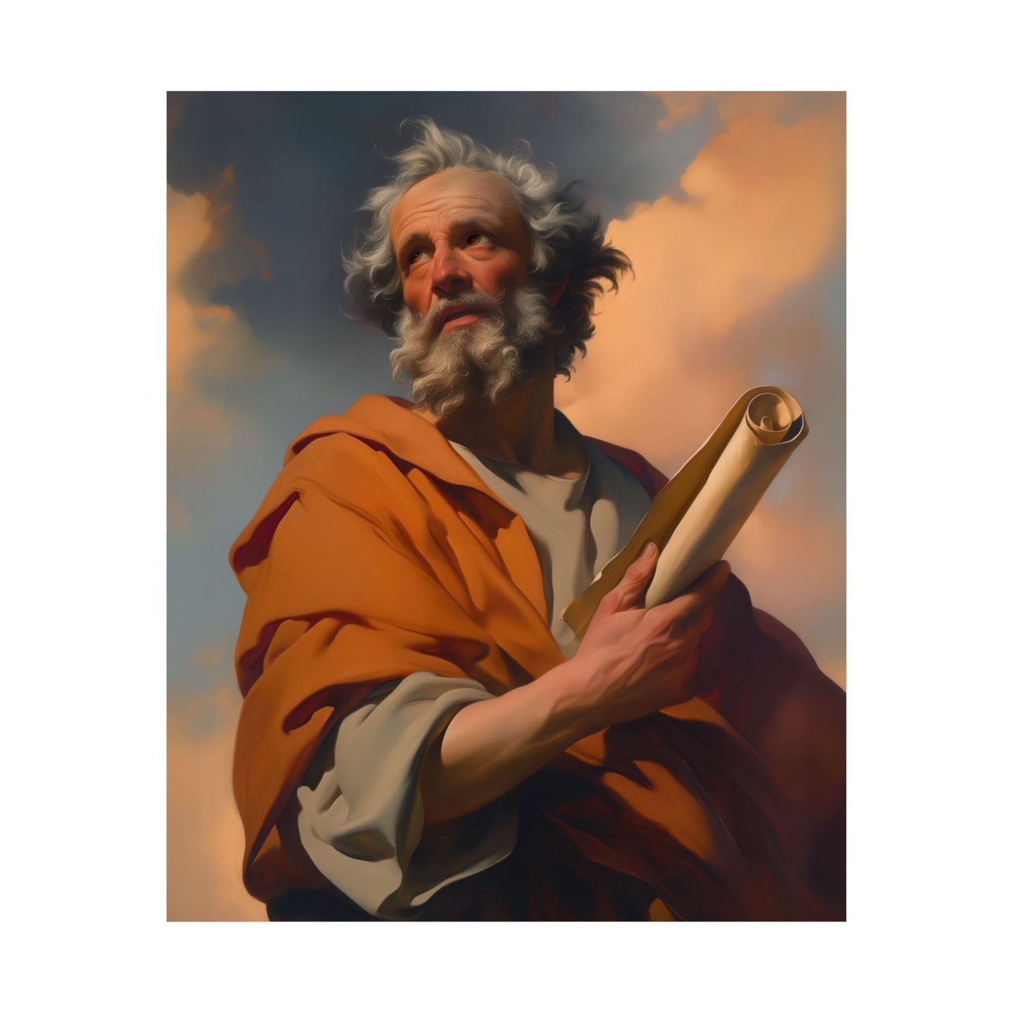 Saint Paul the Apostle - Sanctified Souls Print - Multiple Sizes - Premium Matte Vertical Posters