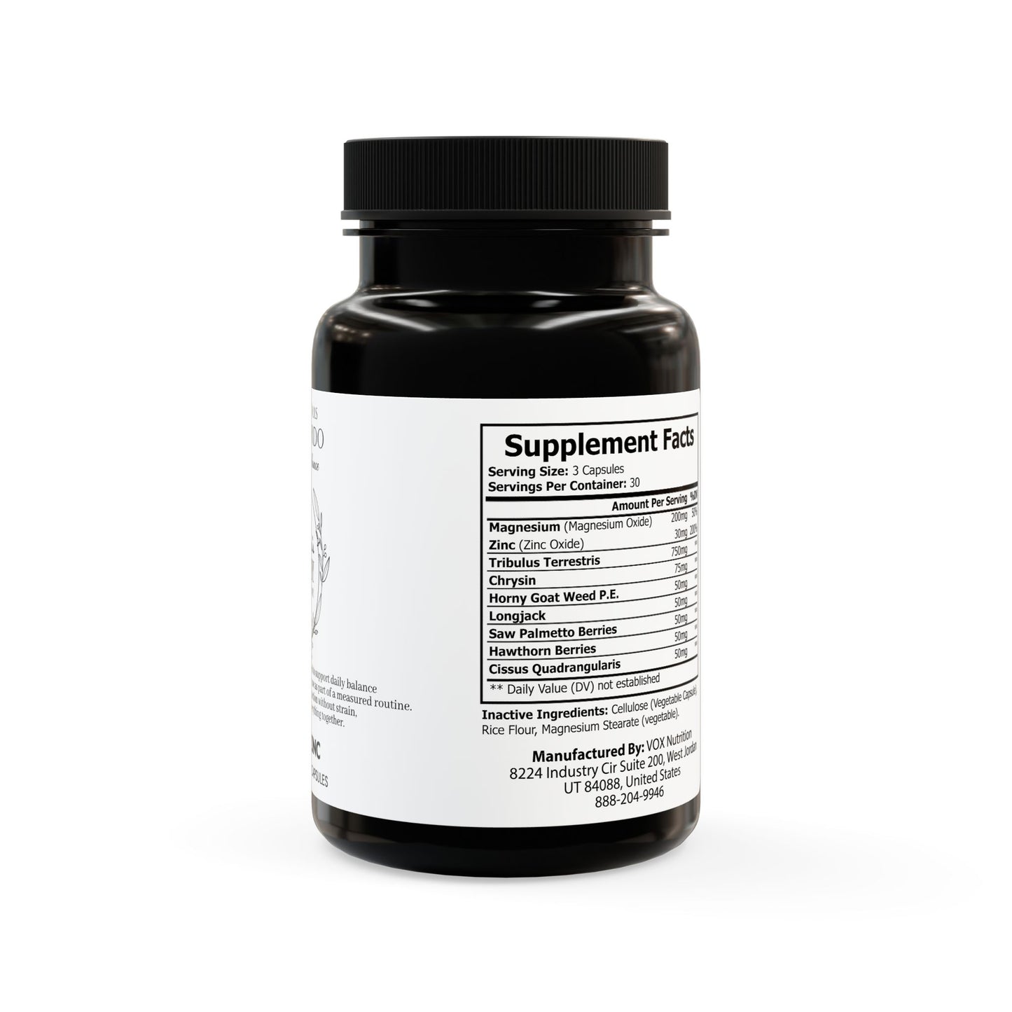 Saint Agnes's Rule & Remedy - Order · Ordo - Structural Balance - Magnesium Zinc Supplement (90 Capsules)