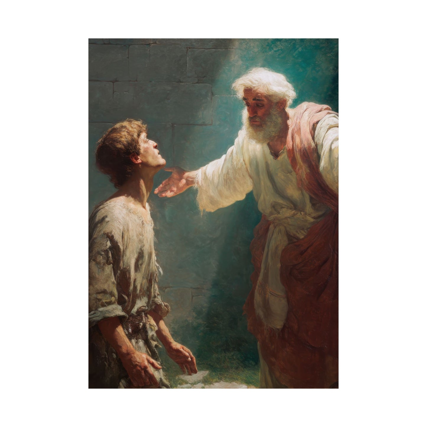 Homecoming of the Prodigal Son - Sanctified Souls Print - Multiple Sizes - Premium Matte Vertical Posters
