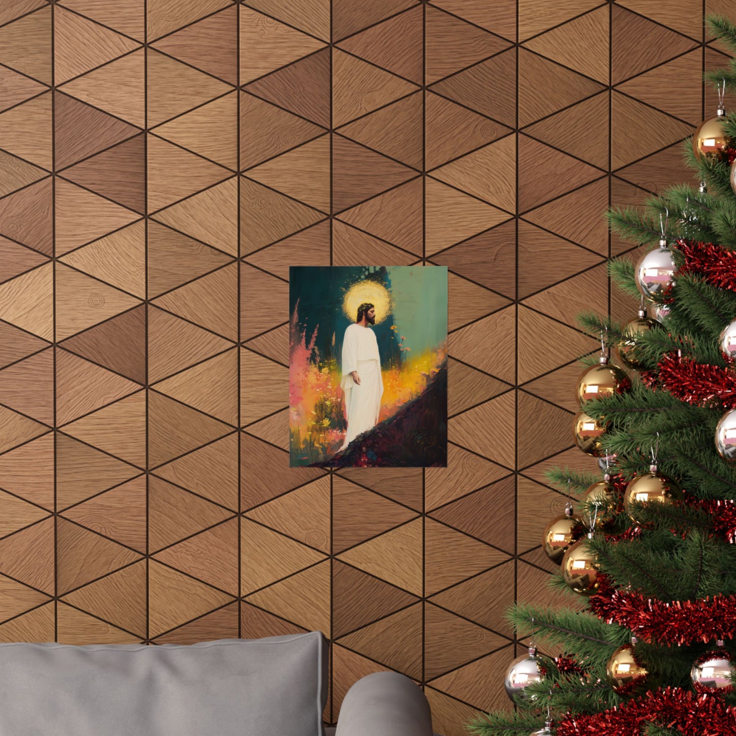 Christus Resurrexit (Christ Is Risen) - Sanctified Souls Print - Multiple Sizes - Premium Matte Vertical Posters - Catholic