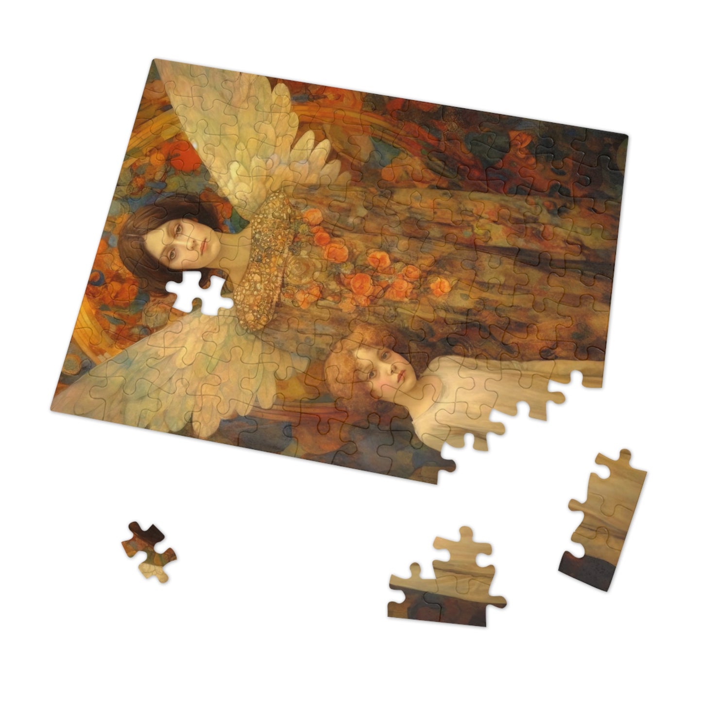 Heavens Guardians - Puzzle and Keepsake Tin - Religious Jigsaw Puzzle (30, 110, 252, 500,1000-Piece) - Religious Puzzle - Angel Art