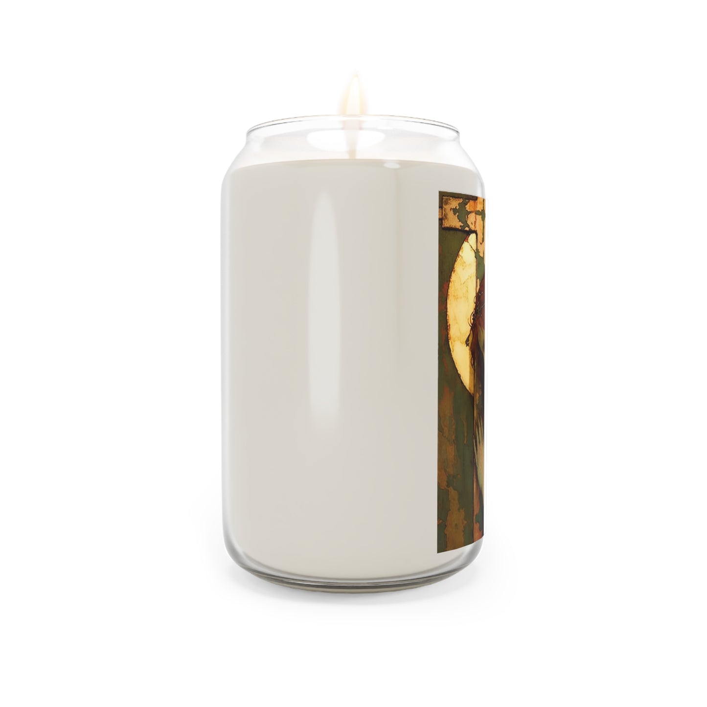 The Eternal Hope of Saint Mary Magdalene Scented Prayer Candle, 13.75oz - Tall Size Natural Soy - Religious Prayer Candle - Catholic Art