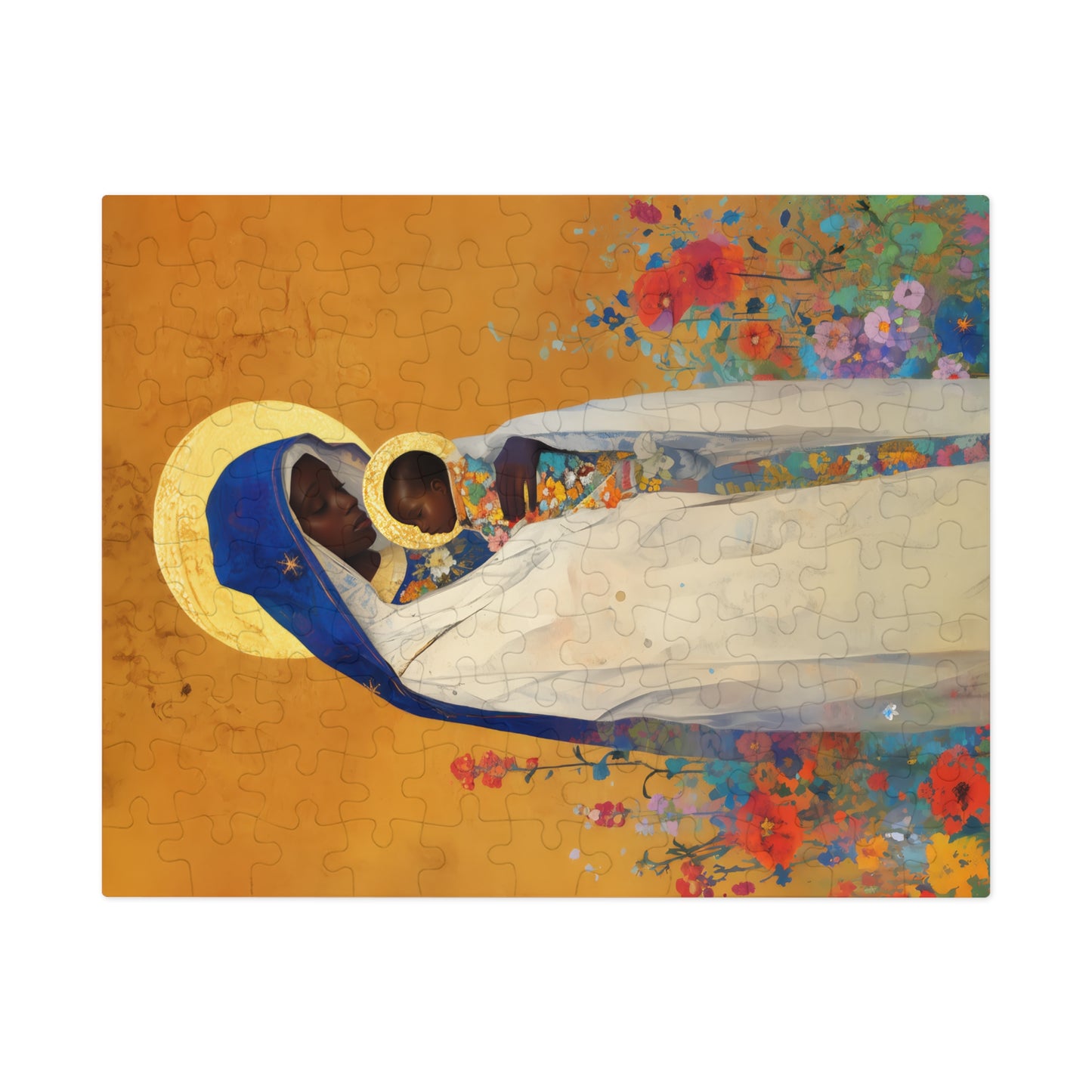 The Divine Embrace- Our Lady of Kibeho's Love - Puzzle and Keepsake Tin - Religious (30, 110, 252, 500,1000) - Religious Puzzle - Religious