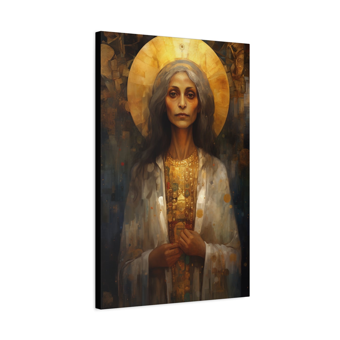 Saint Mary of Egypt - Museum Wrapped Canvas - Sanctified Souls Print - Religious Art for your Home