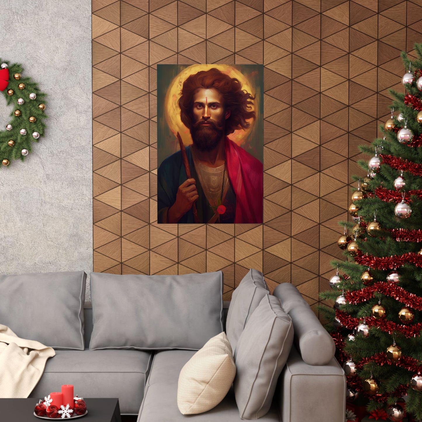 Saint James the Lesser - Sanctified Souls Print - Multiple Sizes - Premium Matte Vertical Posters