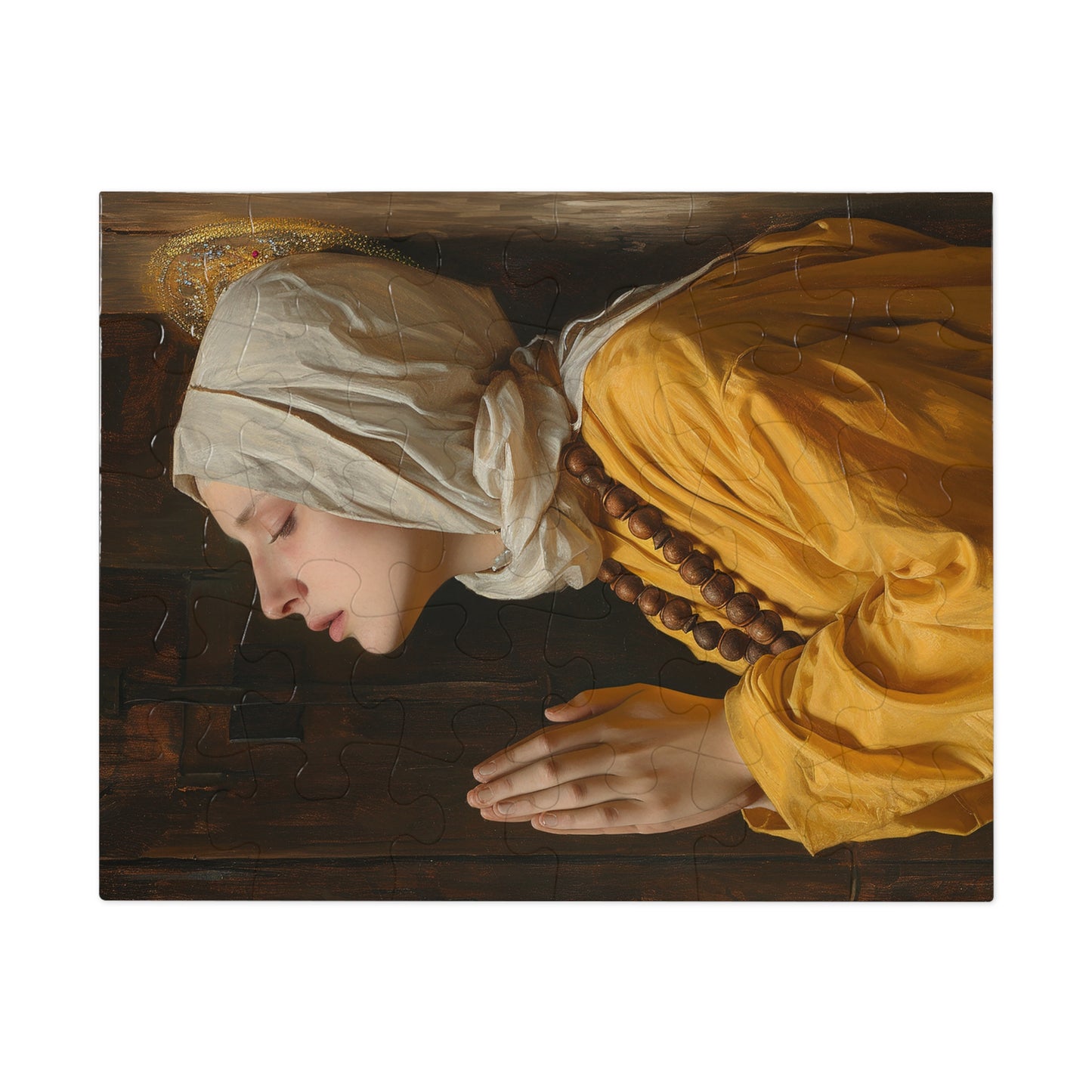 Blessed Yvette of Huy - Puzzle and Keepsake Tin - Jigsaw Puzzle (30, 110, 252, 500,1000-Piece) - Religious Puzzle