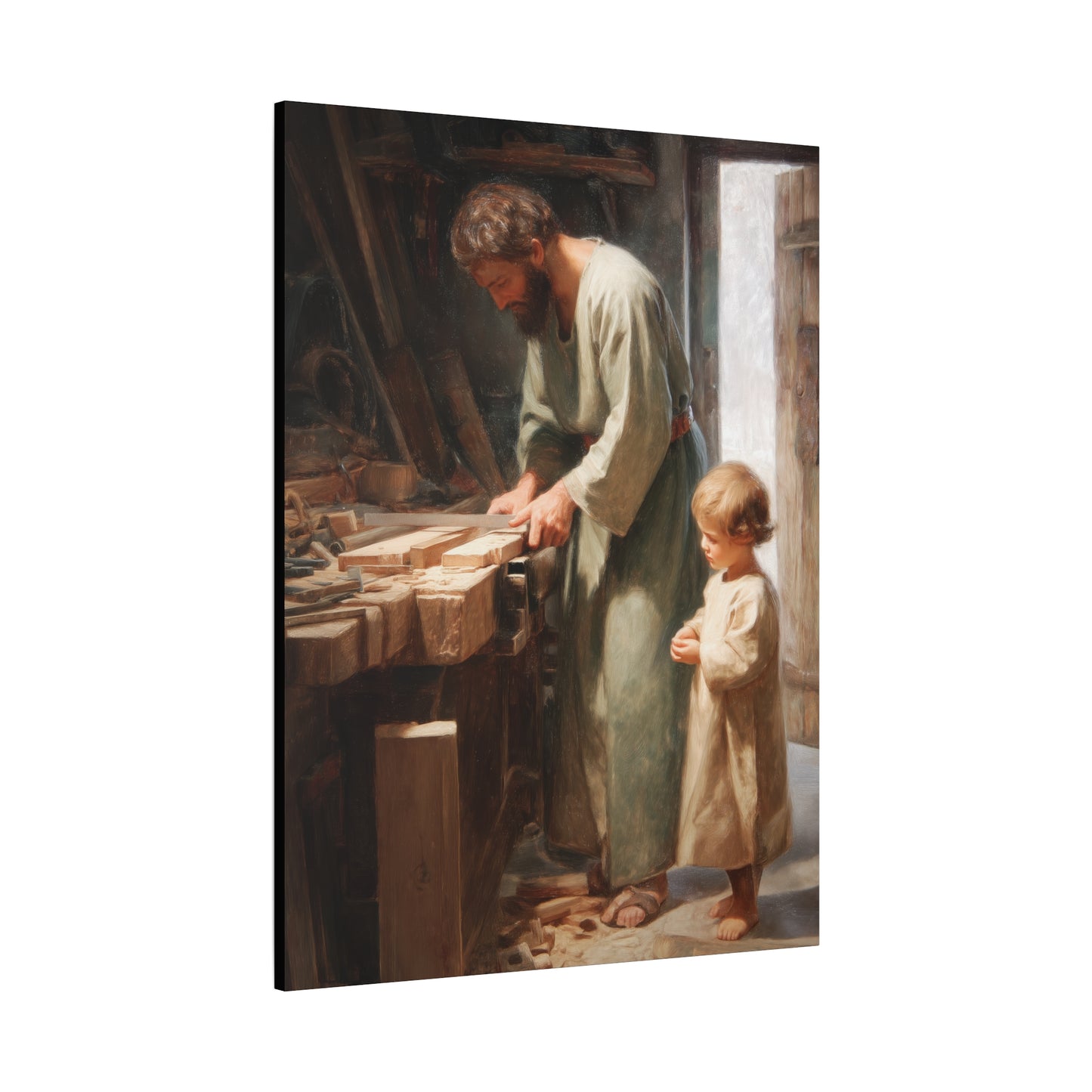 St. Joseph the Worker - Catholic Saint Canvas Print