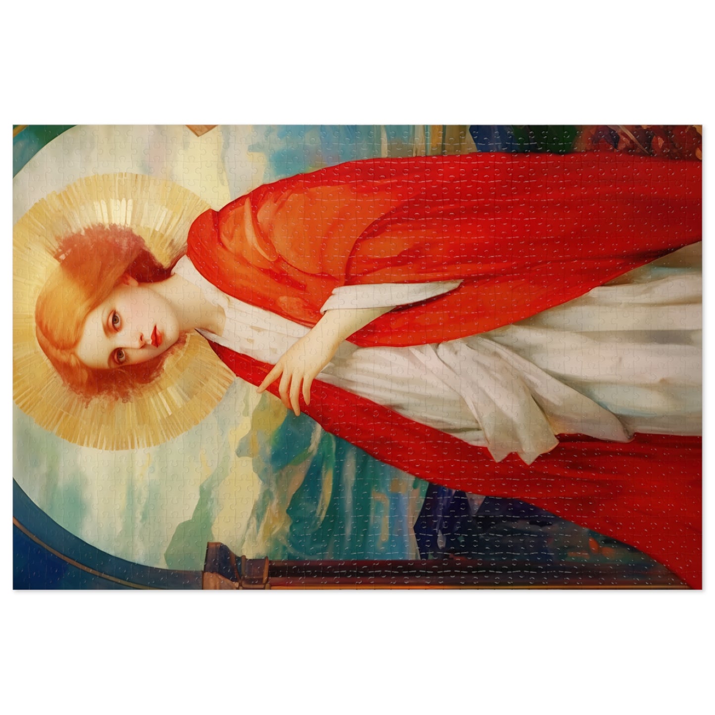 Saint Bibiana - Puzzle and Keepsake Tin - Jigsaw Puzzle (30, 110, 252, 500,1000-Piece) - Religious Puzzle