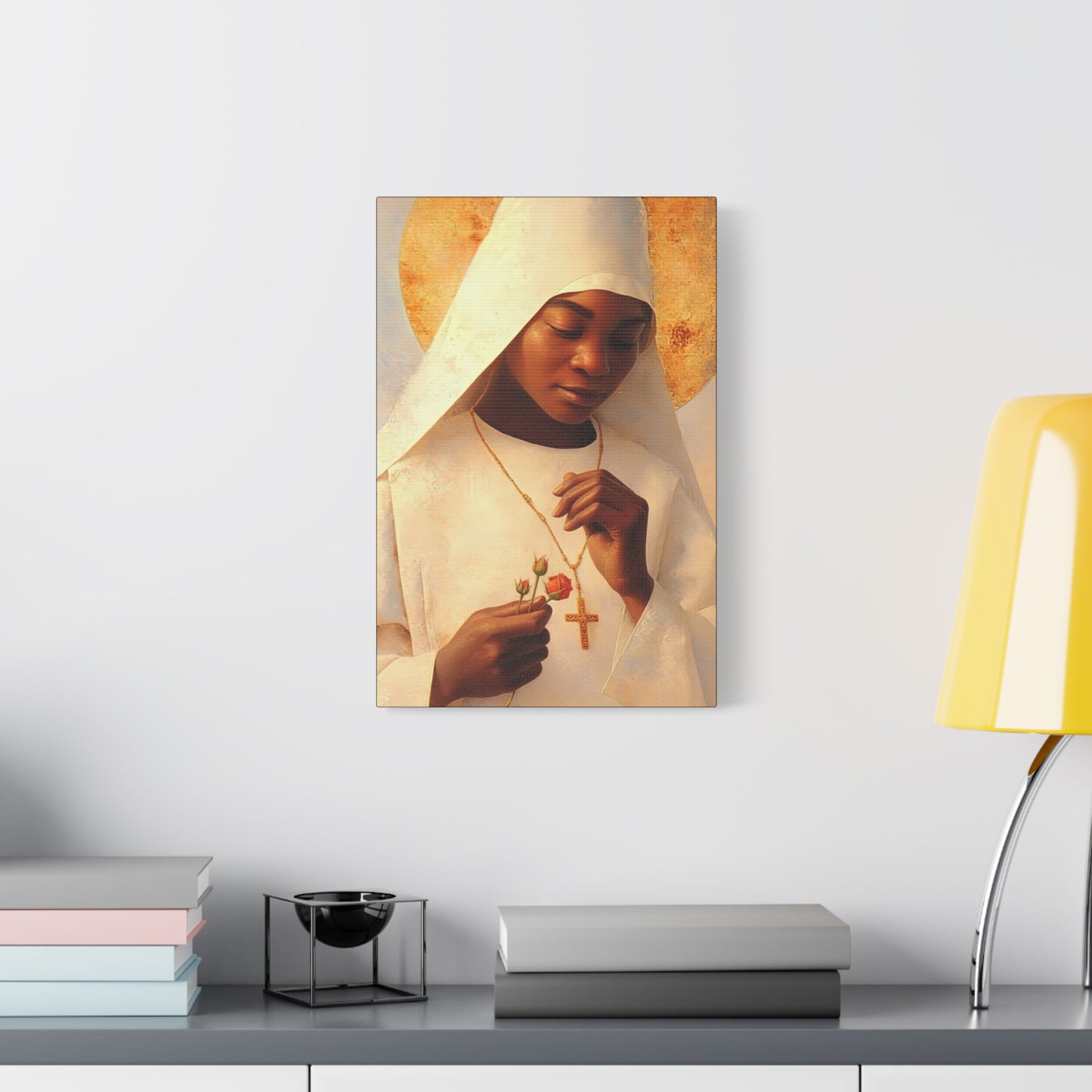 Blessed Marie-Clementine Anuarite Nengapeta - Gallery Wrapped Canvas - Print - Religious Art for your Home - Catholic art print