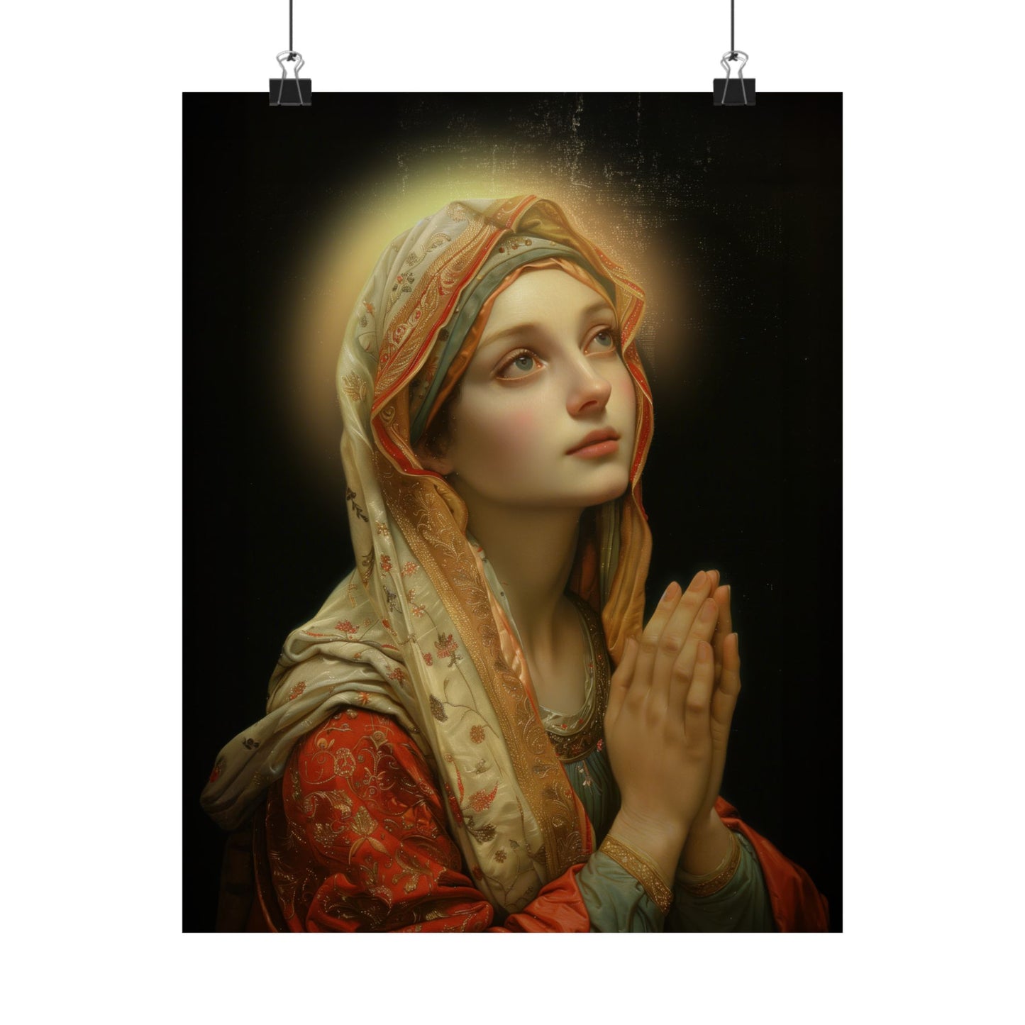Saint Regina - Sanctified Souls Print - Multiple Sizes - Premium Posters - Catholic Art - Christian - Gifts for Catholics - Prayer room art