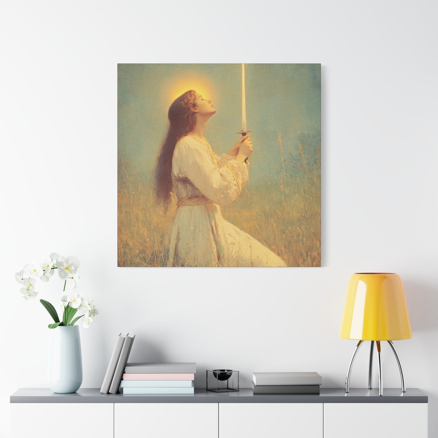 St. Joan of Arc - Catholic Saint Canvas Print