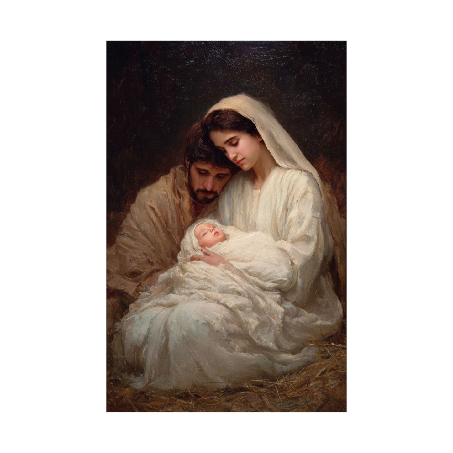 The Quiet Kingdom of the Holy Family - Sanctified Souls Print - Multiple Sizes - Premium Matte Vertical Posters