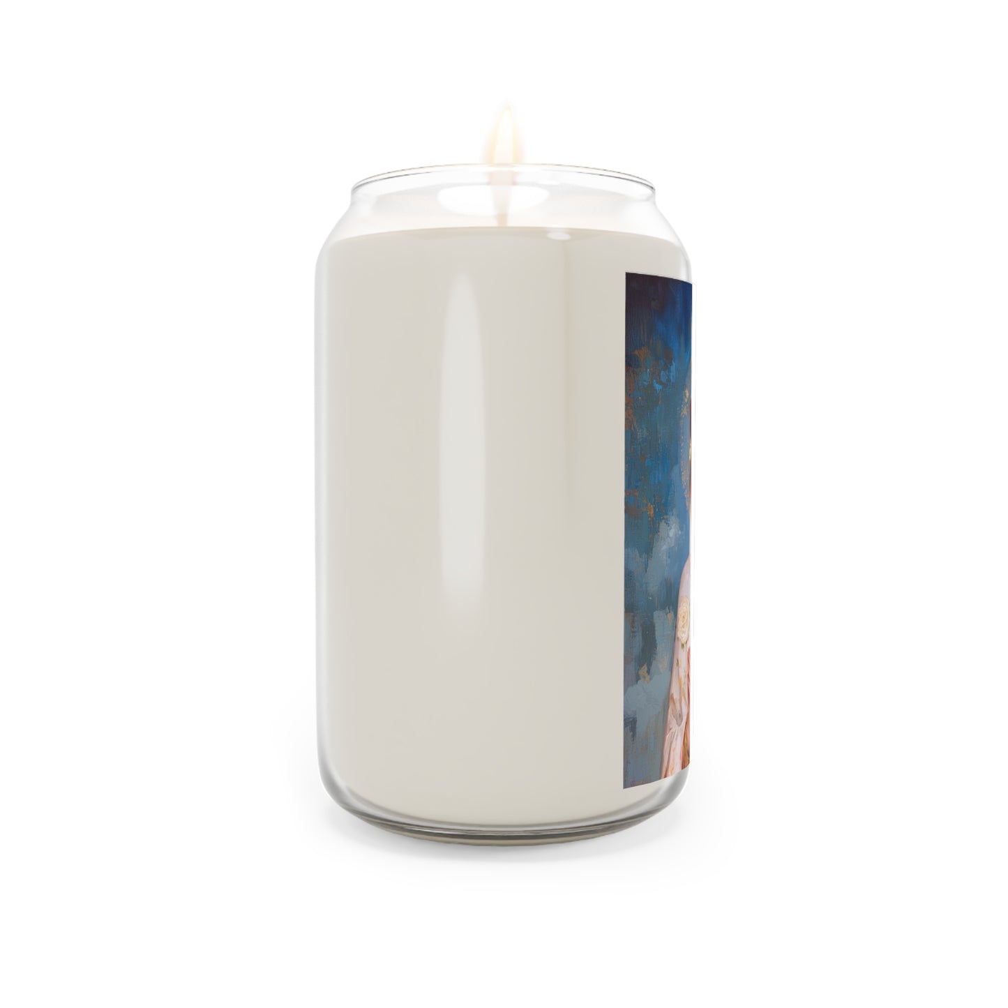 Rosa Mystica - Mystical Rose - Mother Mary - Marian Art - Scented Prayer Candle, 13.75oz - Tall Size - Religious Candle